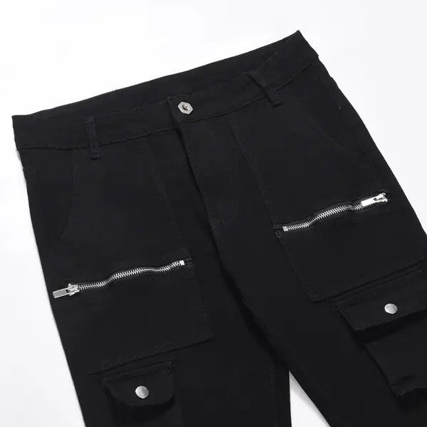 VIBE Straight Boot Cut Flared Pocket Cargo Jeans Size US 30 / EU 46 - 5 Thumbnail