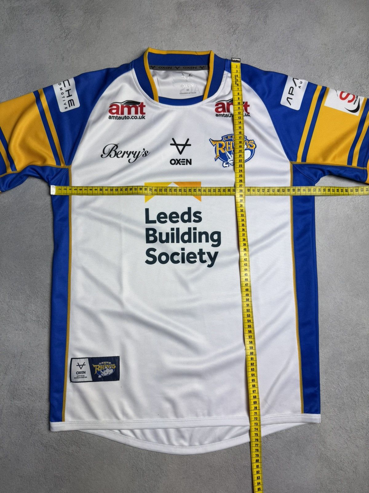 Vintage Leeds Rhinos 2024 Home Rugby Shirt Jersey Oxen Size US M / EU 48-50 / 2 - 11 Thumbnail