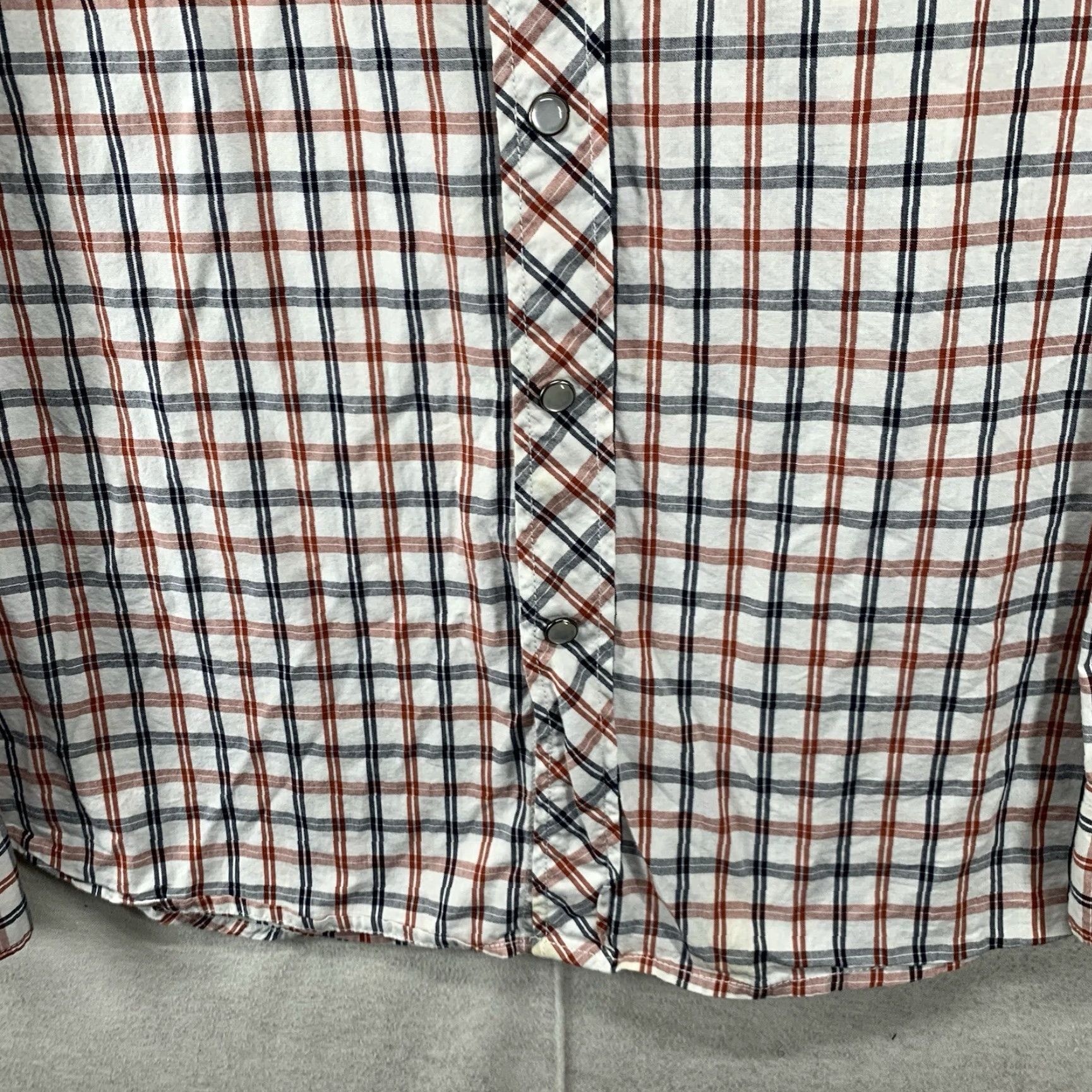 Old Navy Vintage Old Navy Western Plaid Pearl Snap Shirt Men Big & Tall 3XLT Cotton Retro Cowboy Size US XXL / EU 58 / 5 - 6 Thumbnail