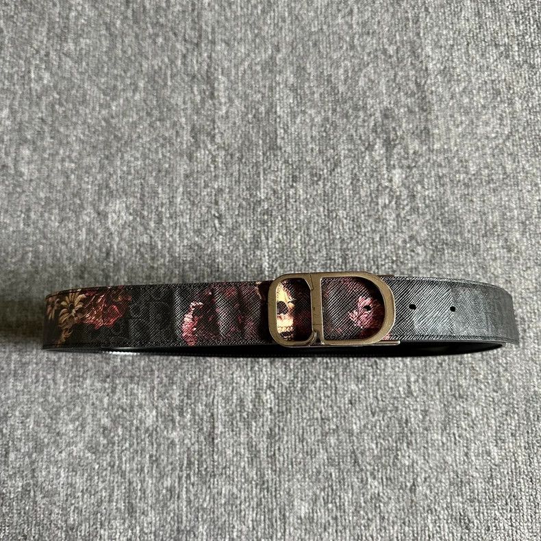 Dior Dior Rose skull belt Size ONE SIZE - 8 Thumbnail