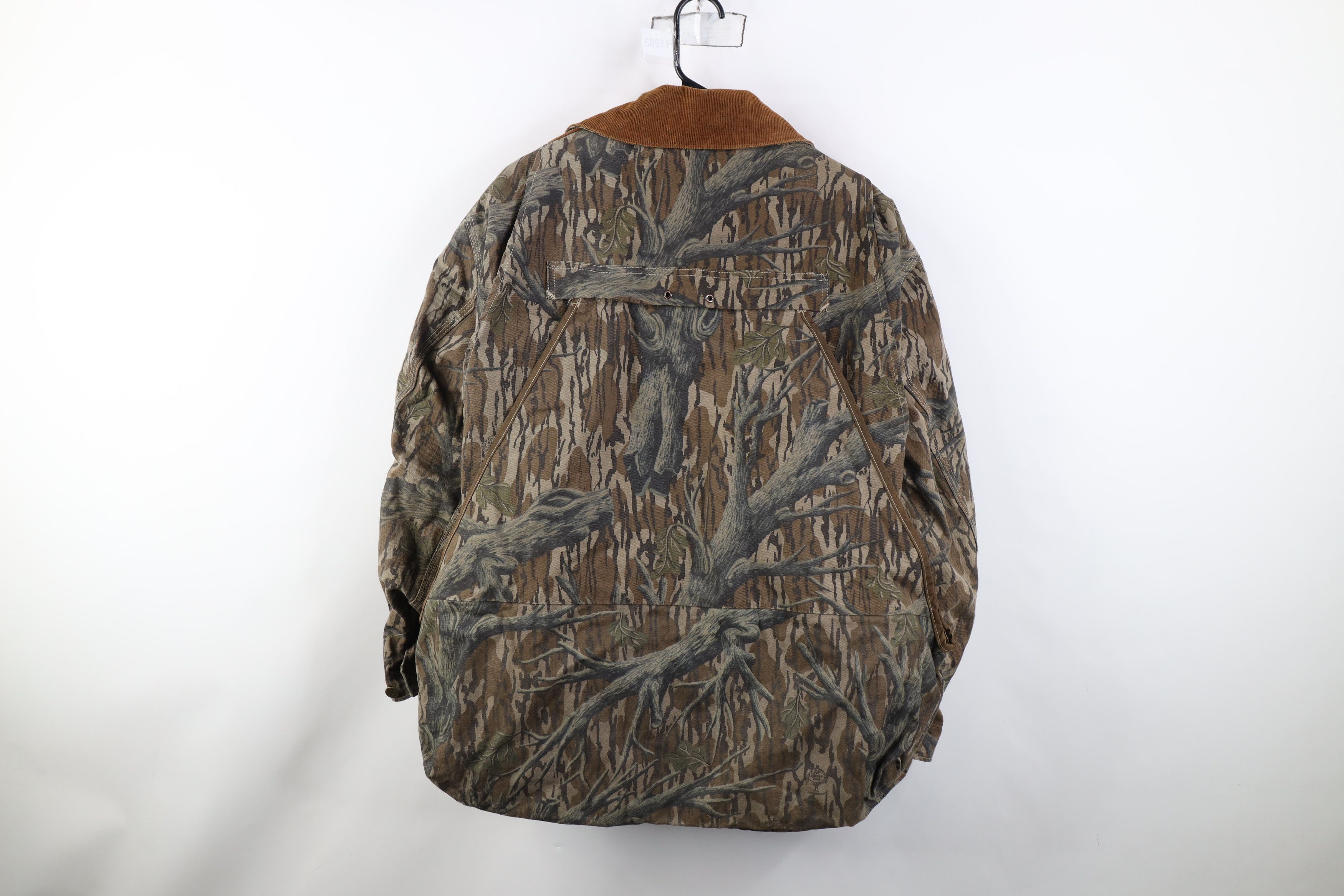 Carhartt Vintage 90s Carhartt Lined Mossy Oak Camouflage Jacket USA Size US L / EU 52-54 / 3 - 13 Thumbnail