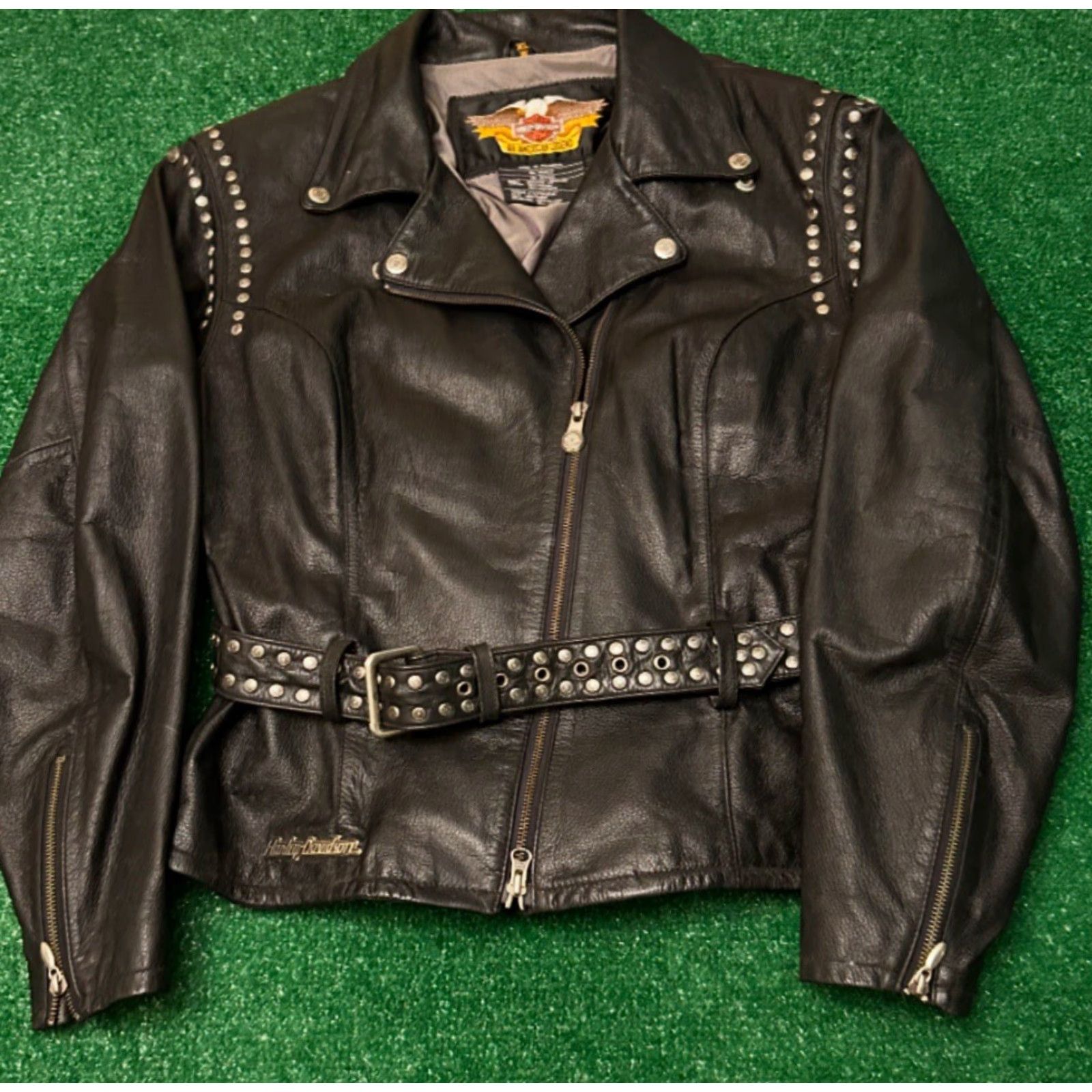 ジャケット・アウター 90s harley davidson leather stadium jkt RE/DONE Vintage | 90s Harley Davidson Leather Jacket