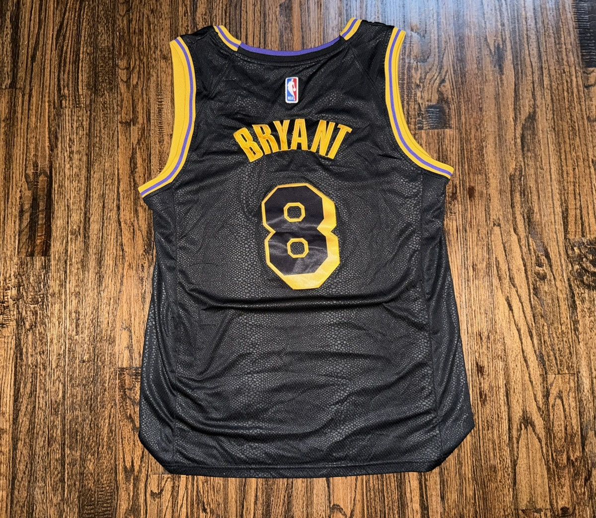 Nike Kobe Bryant Nike Lakers Black Mamba City Jersey Swingman 50 Size US L / EU 52-54 / 3 - 3 Thumbnail