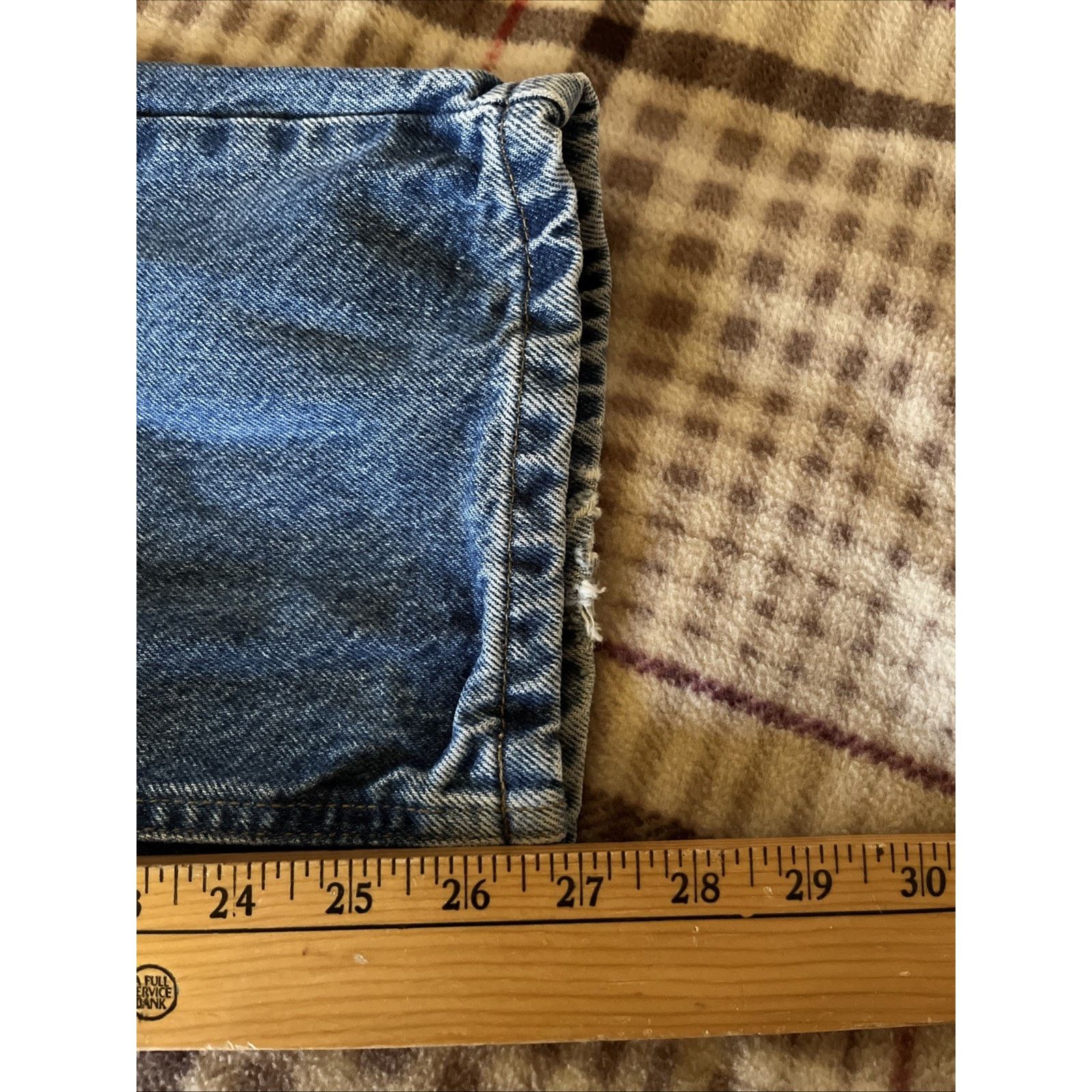 Carhartt Carhartt Jeans Men’s 35x27 Relaxed Fit Denim Blue Med Wash Size US 35 - 6 Thumbnail