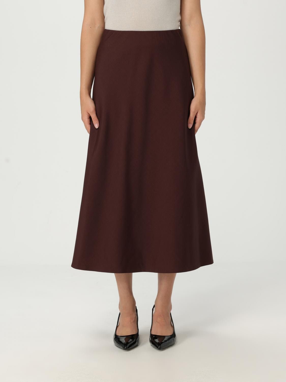 Brunello Cucinelli Brunello Cucinelli Long Skirt With Brown