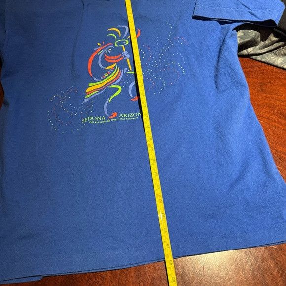 Vintage 1996 Puff Kokopelli Sedona Arizona Blue shirt Size XL Size US XL / EU 56 / 4 - 7 Thumbnail