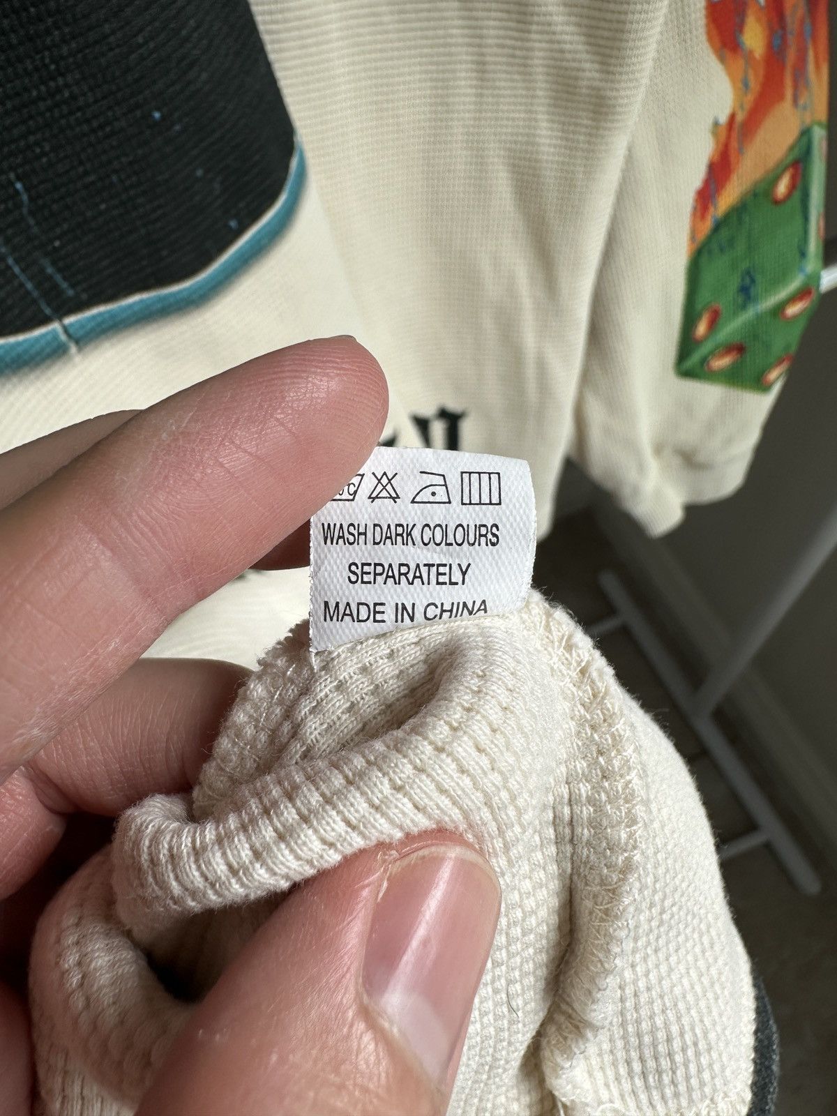 Godspeed Life’s a Gamble Thermal Long Sleeve Tee Bone Size US L / EU 52-54 / 3 - 8 Thumbnail