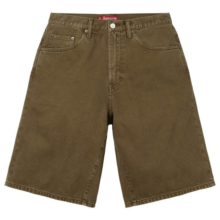 Supreme Supreme 22SS All-Over Logo Denim Shorts | Grailed
