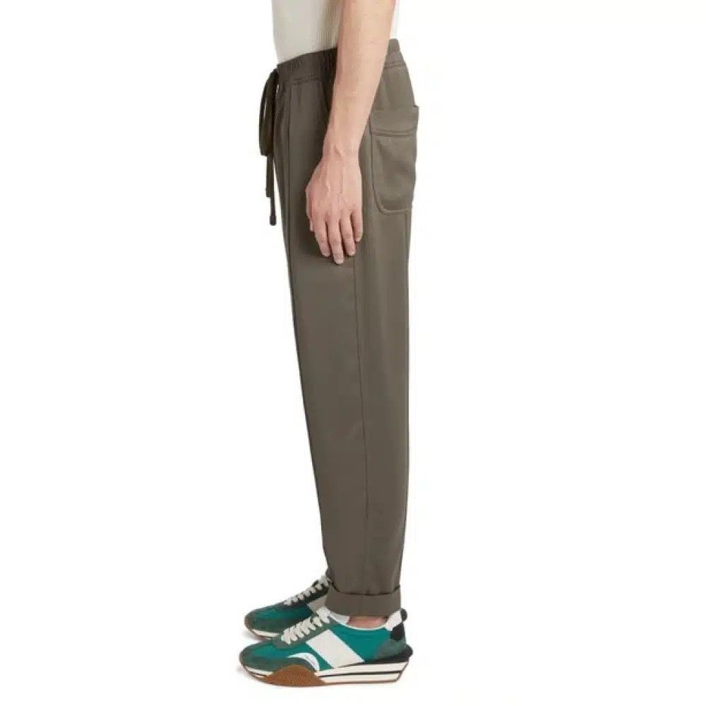 Tom Ford o1loc1c0225 SJC004 Sweatpants & Joggers in Khaki Size US 34 / EU 50 - 4 Thumbnail