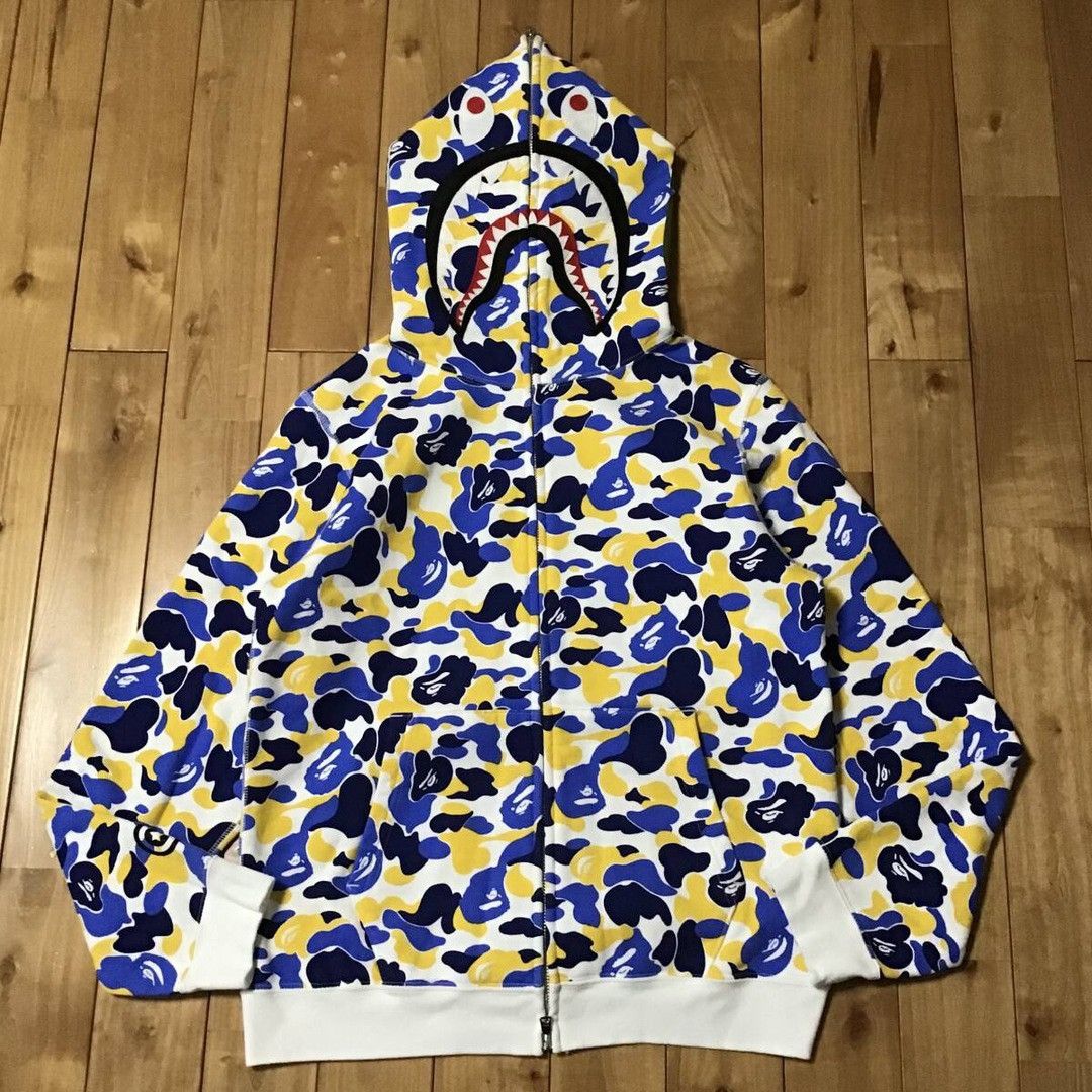 Bape × Coach BAPE x COACH SHARK FULL ZIP HOODIE | Grailed