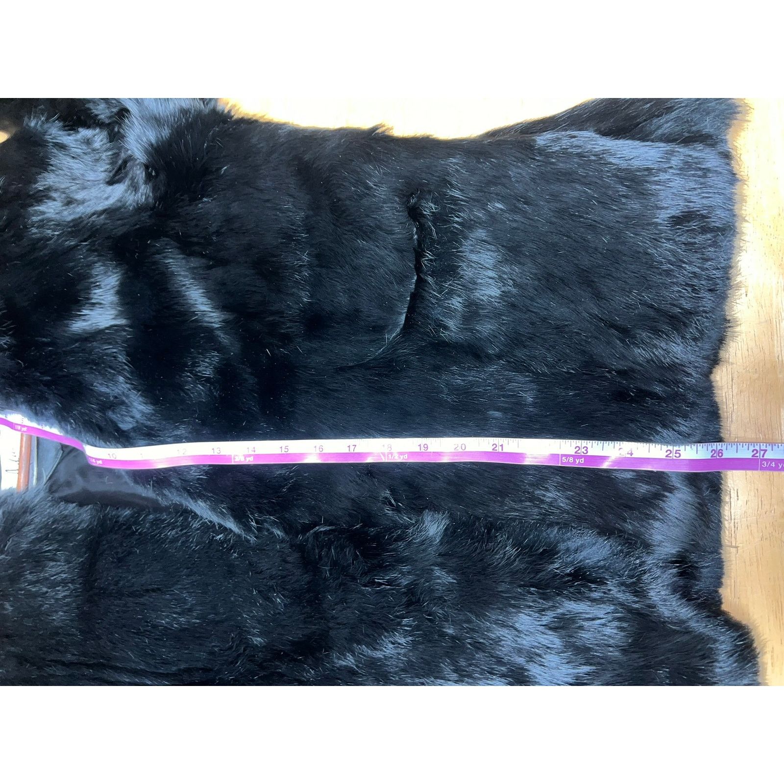 Vintage Vintage Ada Rabbit Fur Coat Black Dyed Montreal VTG Medium Size M / US 6-8 / IT 42-44 - 14 Thumbnail