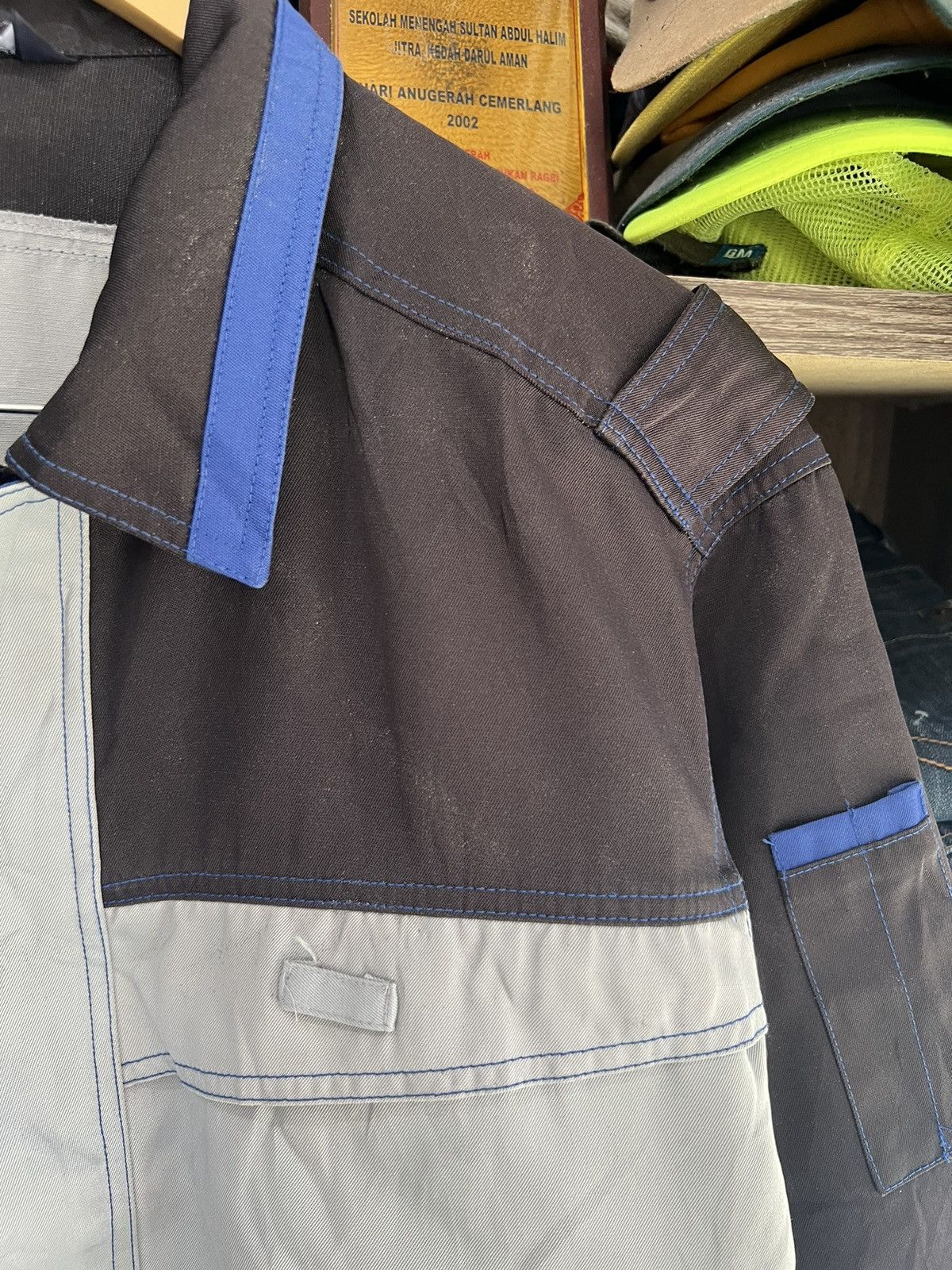 Nissan 🔥Vintage Nissan Uniform Work Jacket Size US L / EU 52-54 / 3 - 6 Thumbnail