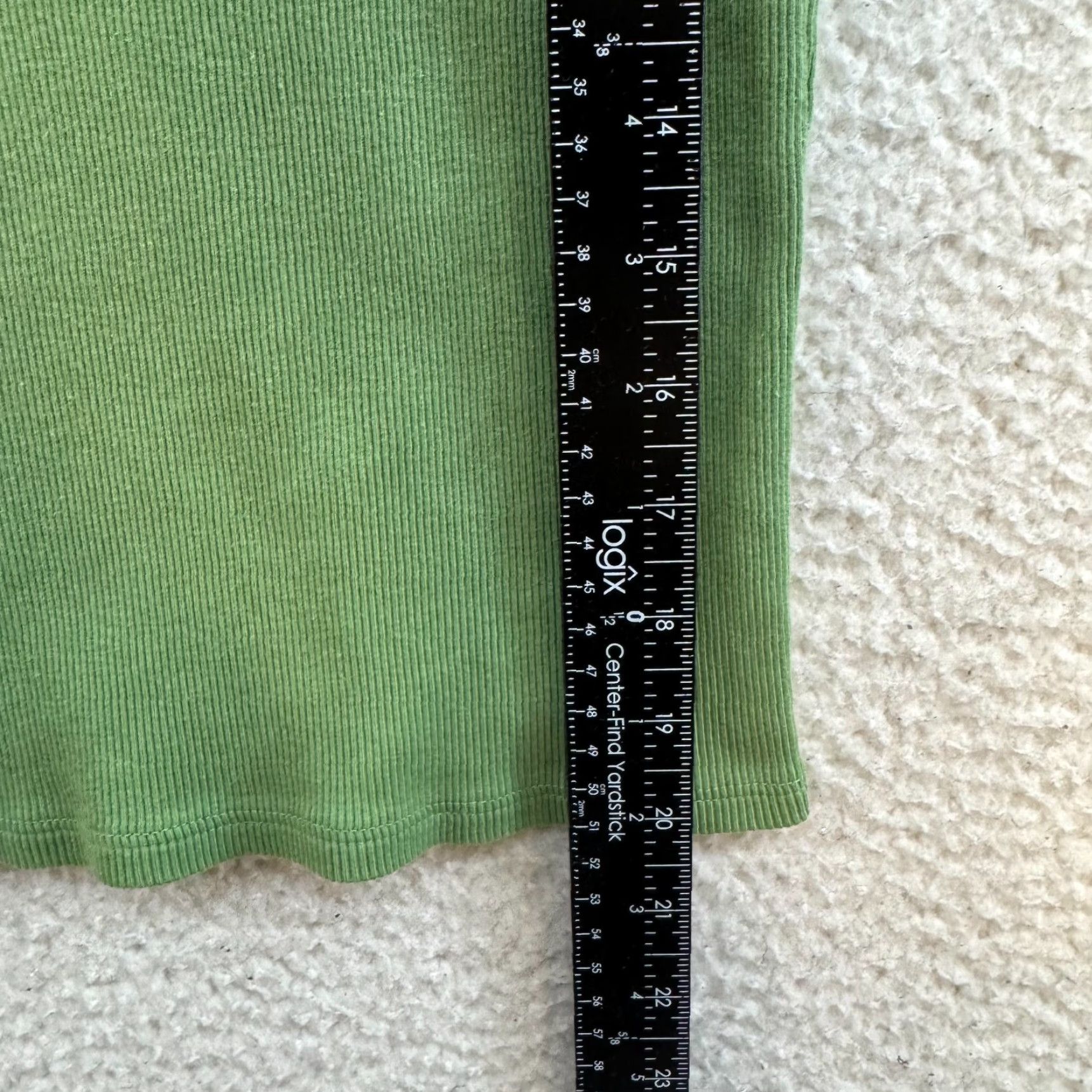 Vintage VINTAGE Intimissimi Camisole Tank Top XS Green Rib Knit Italy Shirt Womens Size XS / US 0-2 / IT 36-38 - 6 Thumbnail