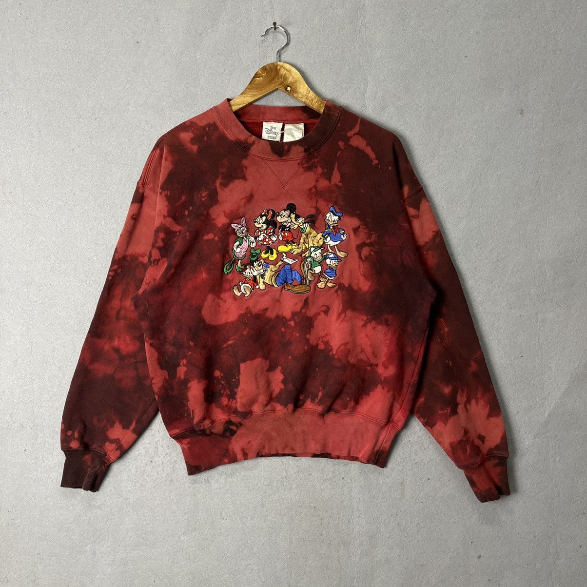 Disney Vintage The Disney Store Tie-Dye Character Sweatshirt Size US M / EU 48-50 / 2 - 1 Thumbnail