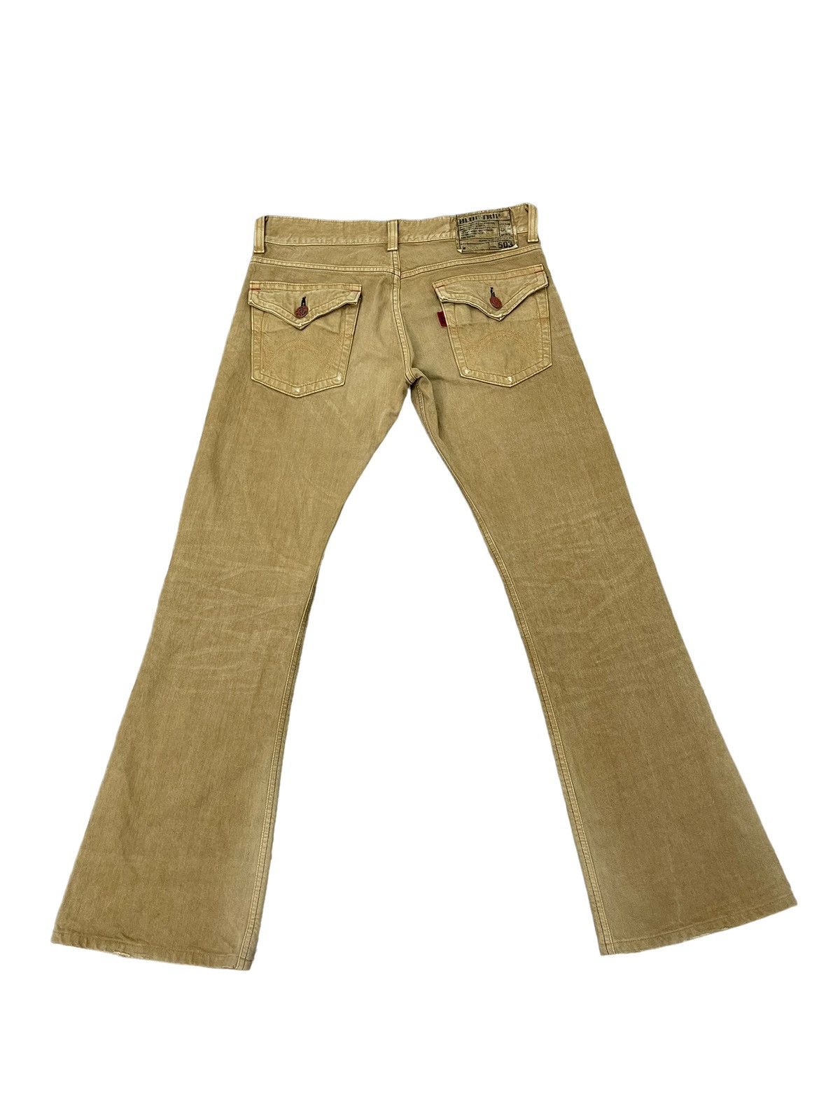 Edwin Flare Jeans Edwin Japan Faded Distress Boot Cut 8🟦0 Size US 32 / EU 48 - 10 Thumbnail