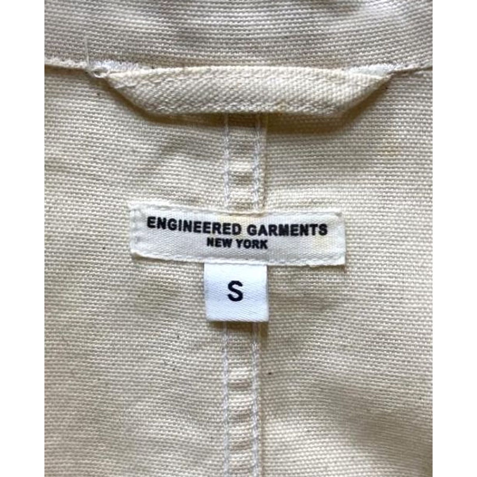 Engineered Garments ENGINEERED GARMENTS BEDFORD JACKET Blazer MEN Ivory Cotton S Used Jacket Casual Mens Size 36R - 6 Thumbnail