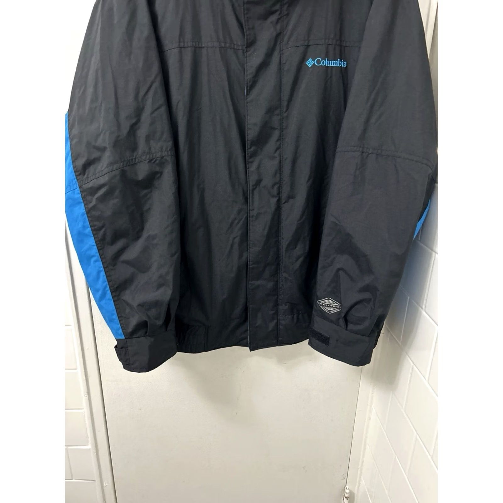 Vintage VINTAGE Columbia Interchange Bugaboo 86 Jacket Mens Large Black Omni-Tech Full Zip Shell Size US L / EU 52-54 / 3 - 3 Thumbnail