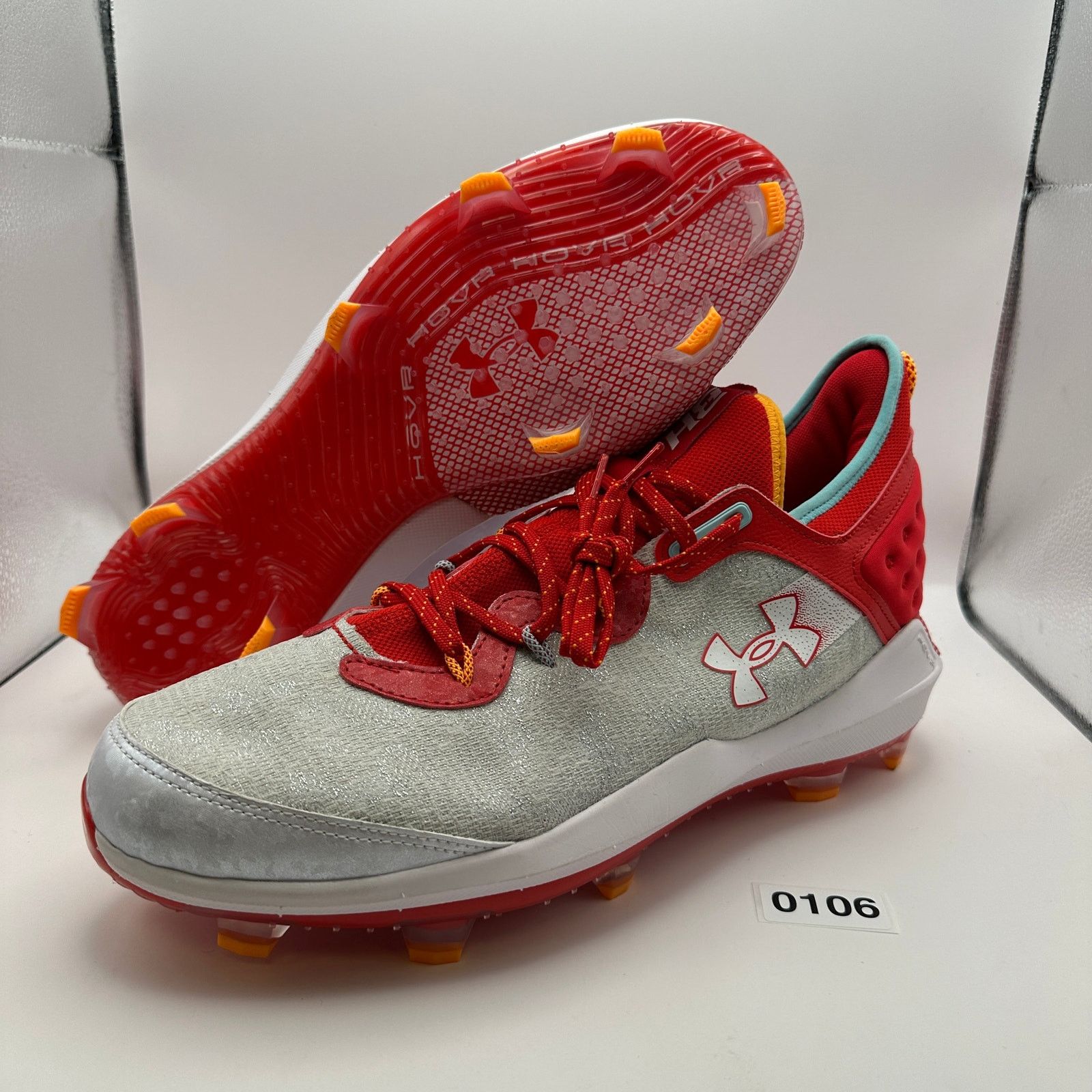 Under Armour UNDER ARMOUR Harper 8 sz 14 Baseball Cleats 3026591-104 Size US 14 / EU 47 - 1 Thumbnail