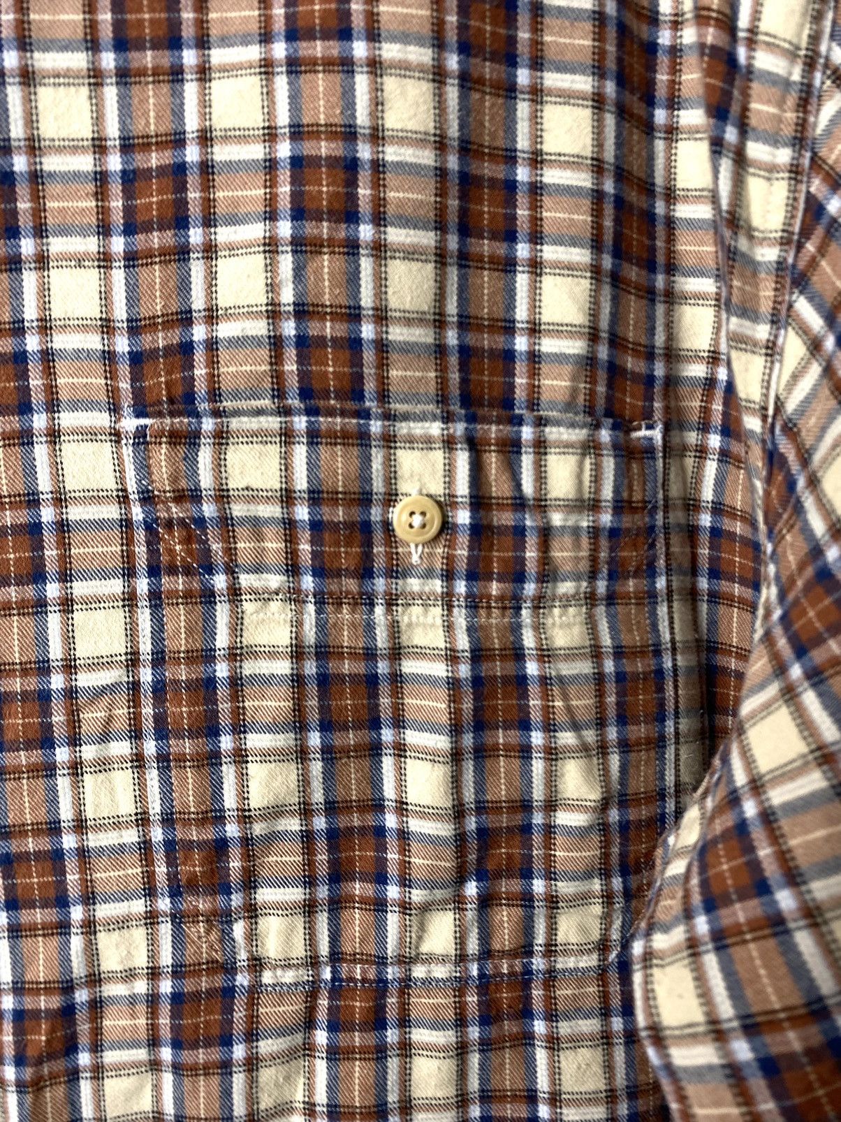 Barbour Vintage Barbour x Steve McQueen Flannel Shirt Harley Size US XXL / EU 58 / 5 - 6 Thumbnail