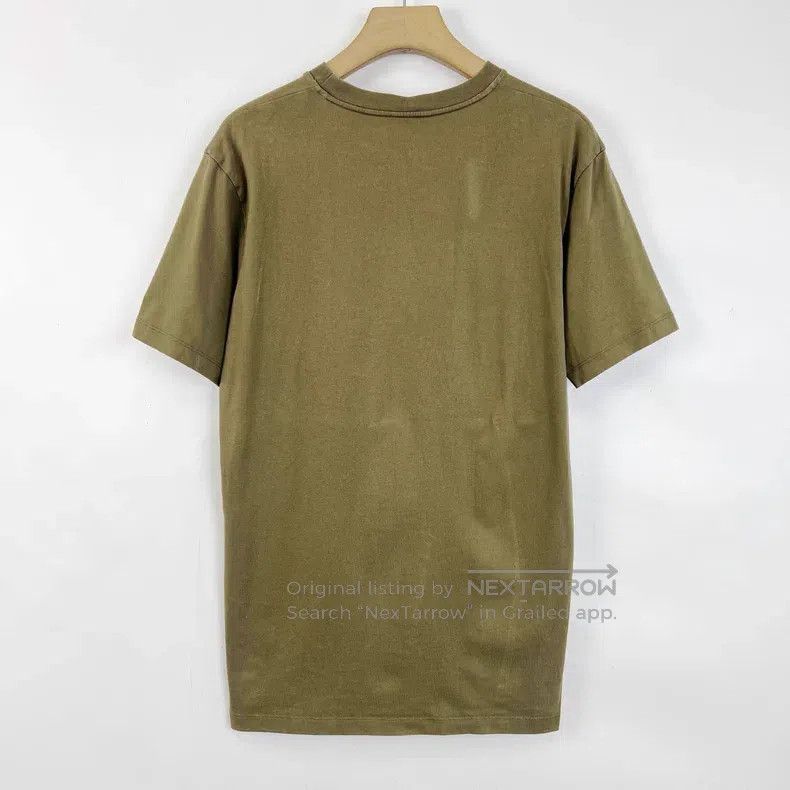 Loewe Loewe Military Green Embroidered Logo Short Sleeve Size M / US 6-8 / IT 42-44 - 2 Thumbnail