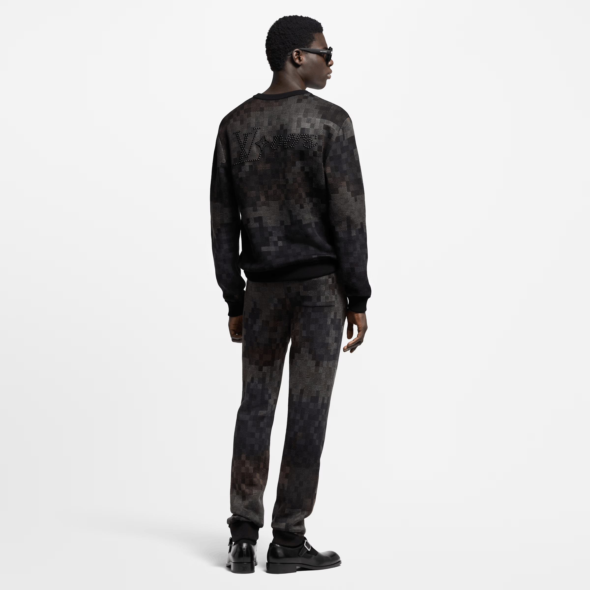 Louis Vuitton Damoflage Jacquard Jumper Size US XS / EU 42 / 0 - 1 Thumbnail