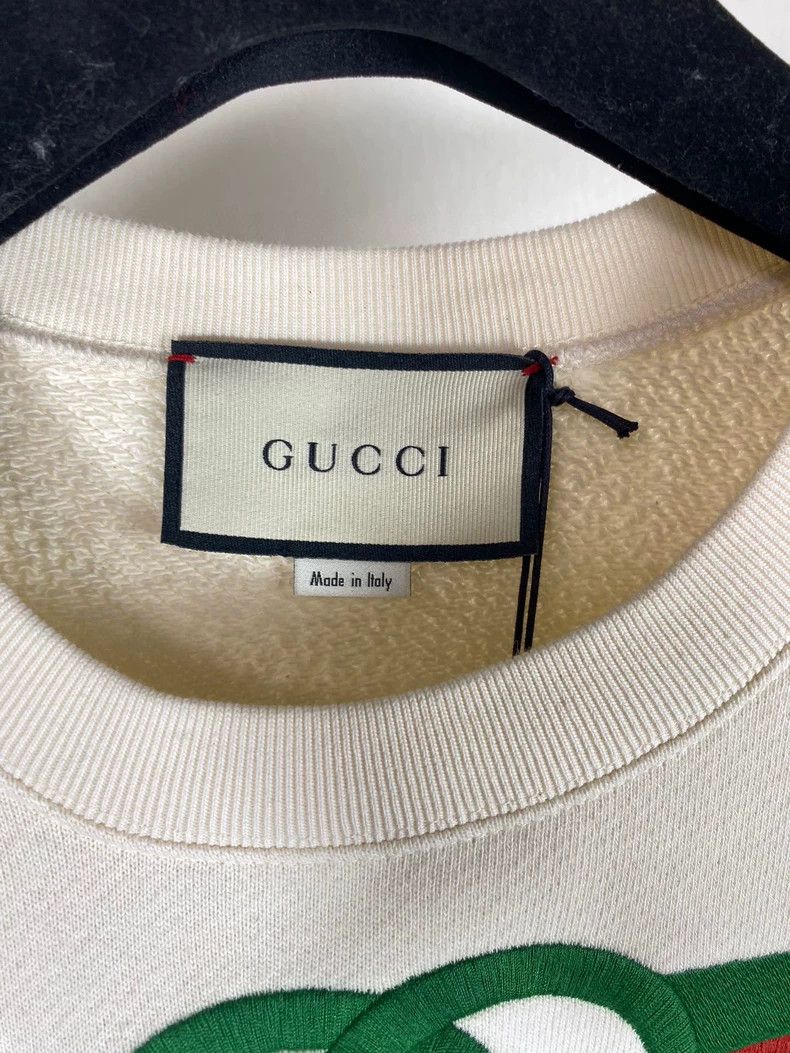 Gucci Gucci Double g embroidered sweatshirt 2501-Nextarrow Size US XXS / EU 40 - 4 Thumbnail