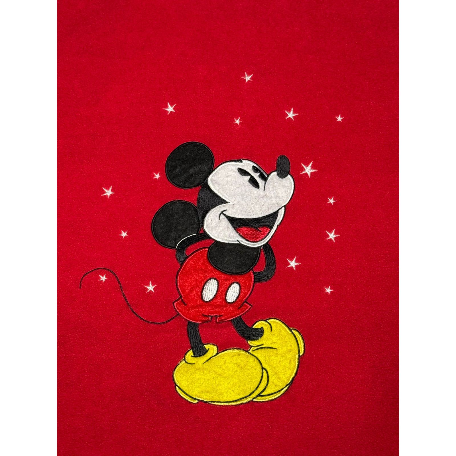 Disney × Vintage Vintage Mickey Disney Full Zip Fleece Hoodie Women’s 2XL Size XXL / US 16-18 / IT 52-54 - 5 Thumbnail