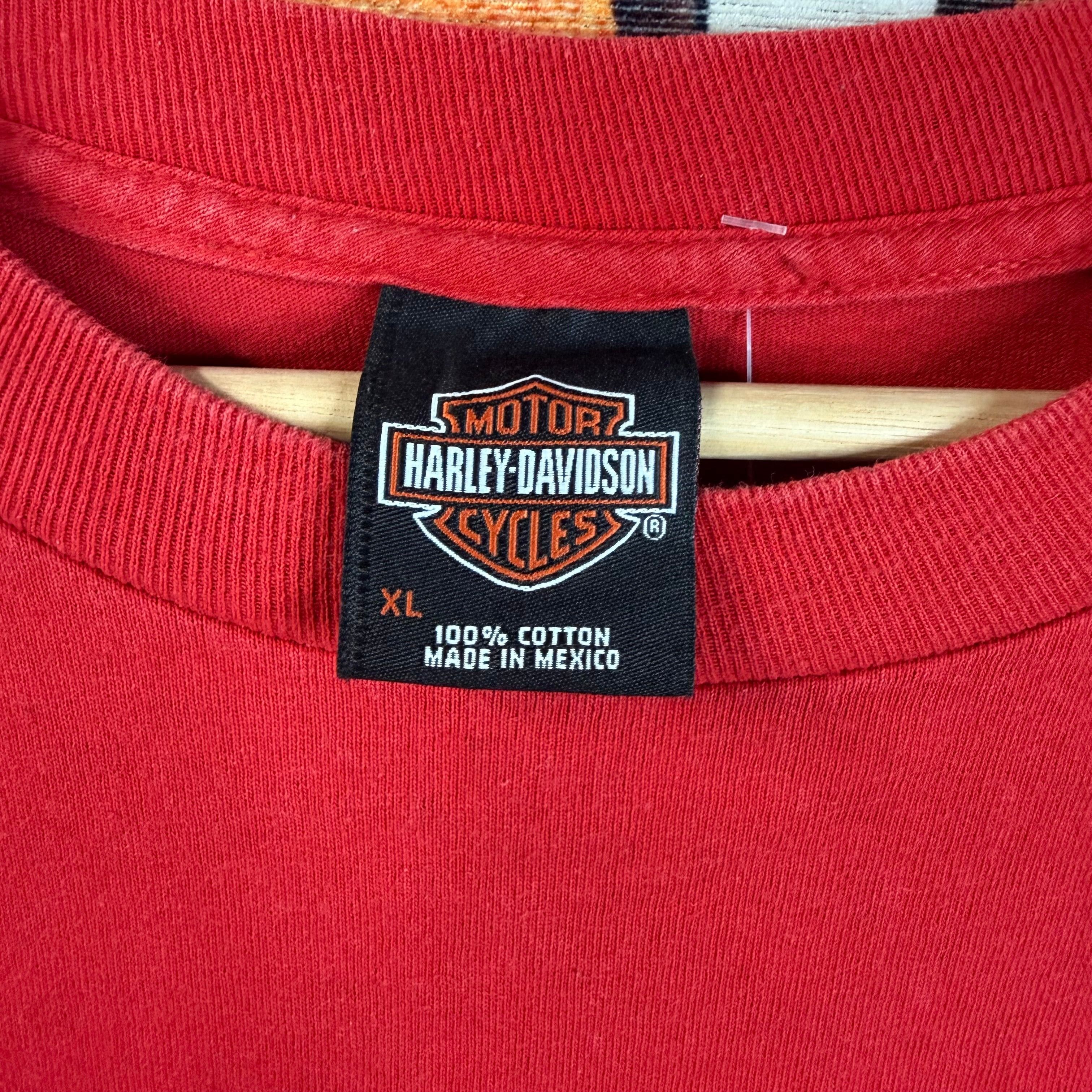 Harley Davidson Harley-Davidson Beaumont,Texas Red Longsleeve Size XL Size US XL / EU 56 / 4 - 3 Thumbnail