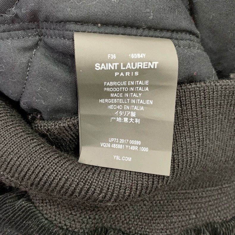 Saint Laurent Paris Saint Laurent Shearling Collar Bomber Jacket- Size US M / EU 48-50 / 2 - 4 Thumbnail