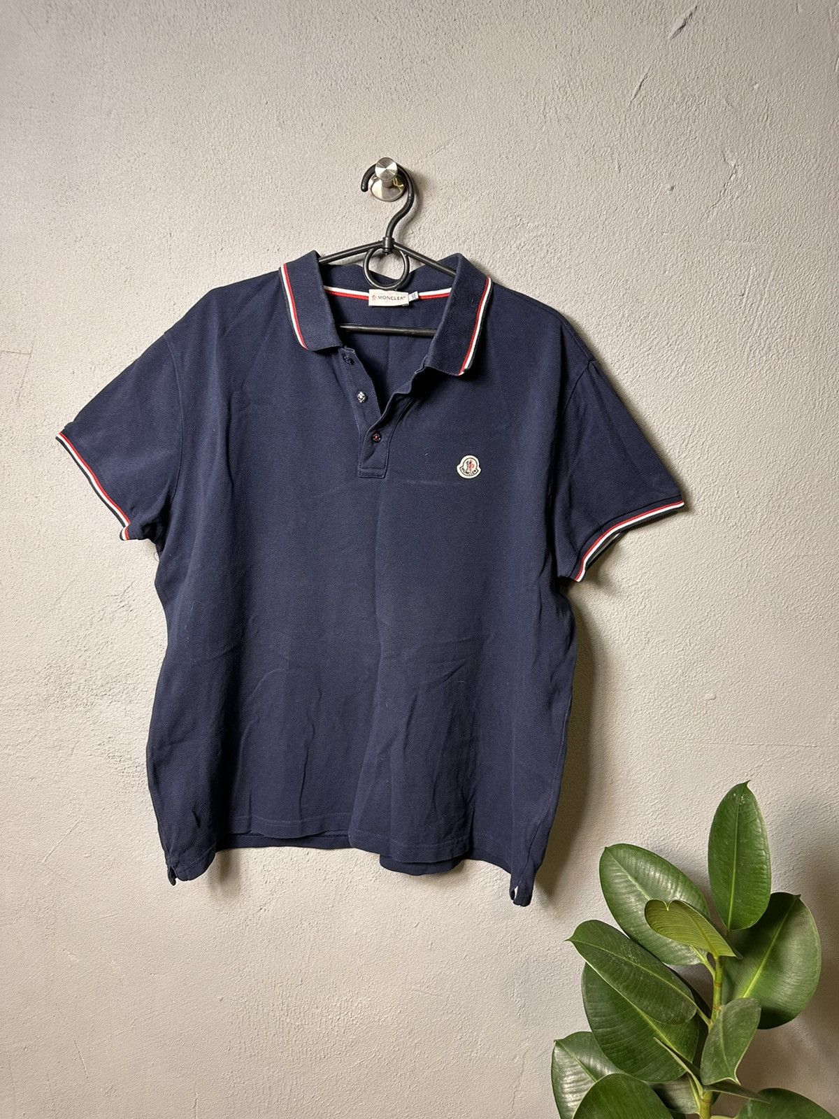 Moncler Moncler logo patch polo shirt Size US XL / EU 56 / 4 - 1 Thumbnail