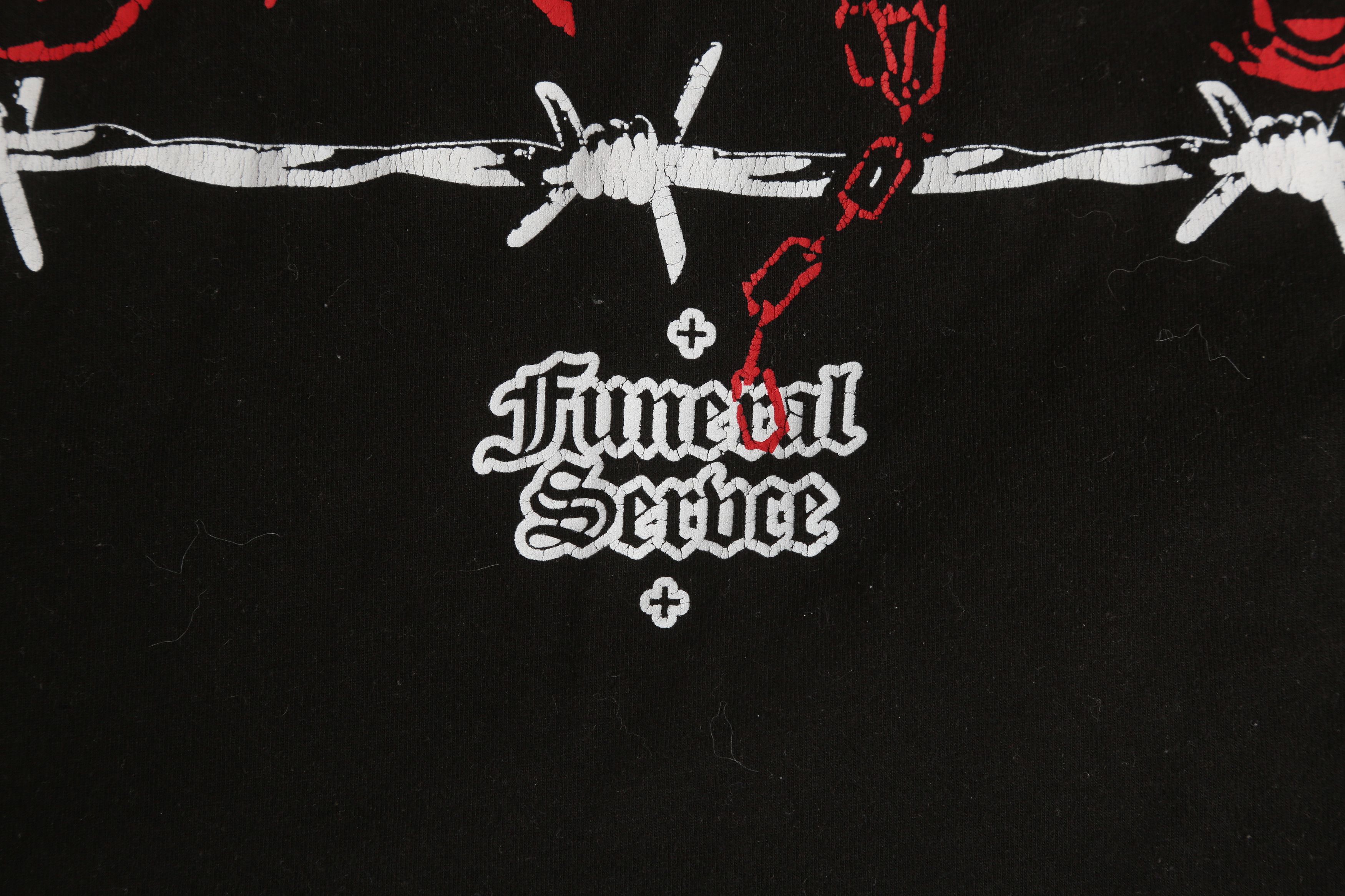 Goth Money × Rap Tees FuneralServce Hellhound Tee Size US M / EU 48-50 / 2 - 5 Thumbnail