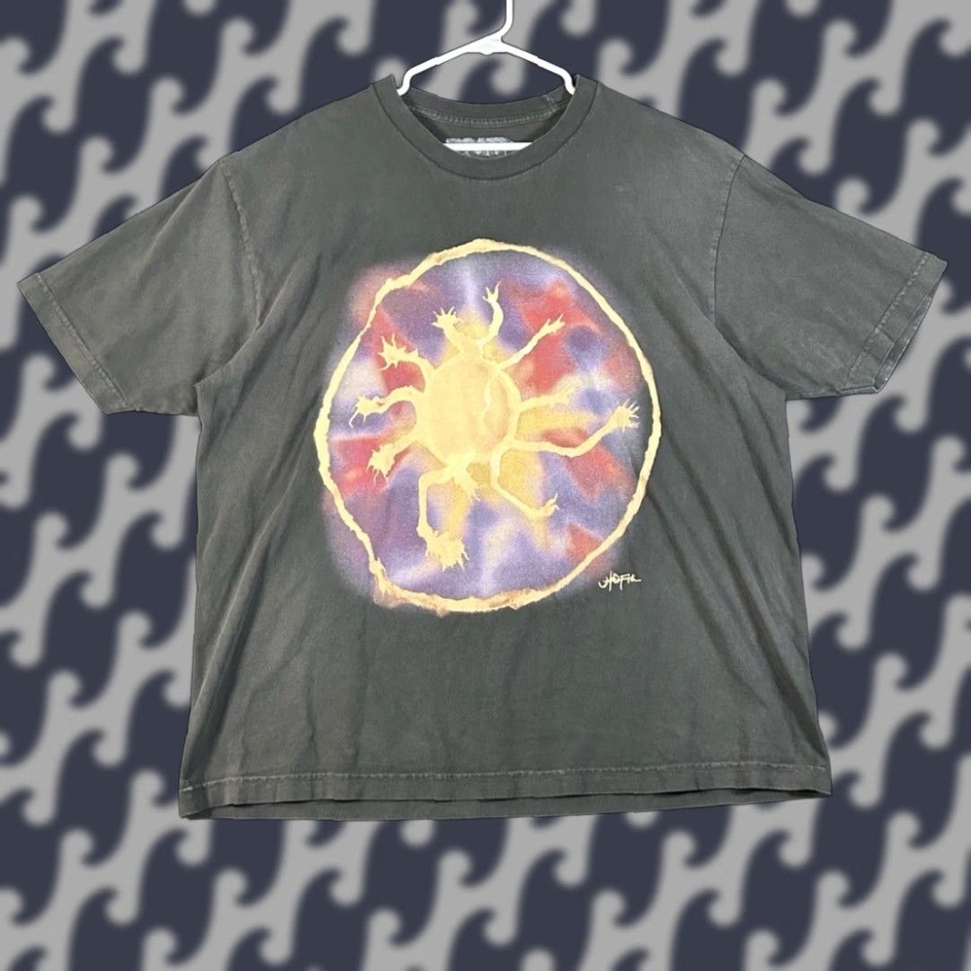 Travis Scott Tour By Travis Scott I Saw With My Eyes Black Faded Graphic T-Shirt Men’s XL Size US XL / EU 56 / 4 - 1 Thumbnail