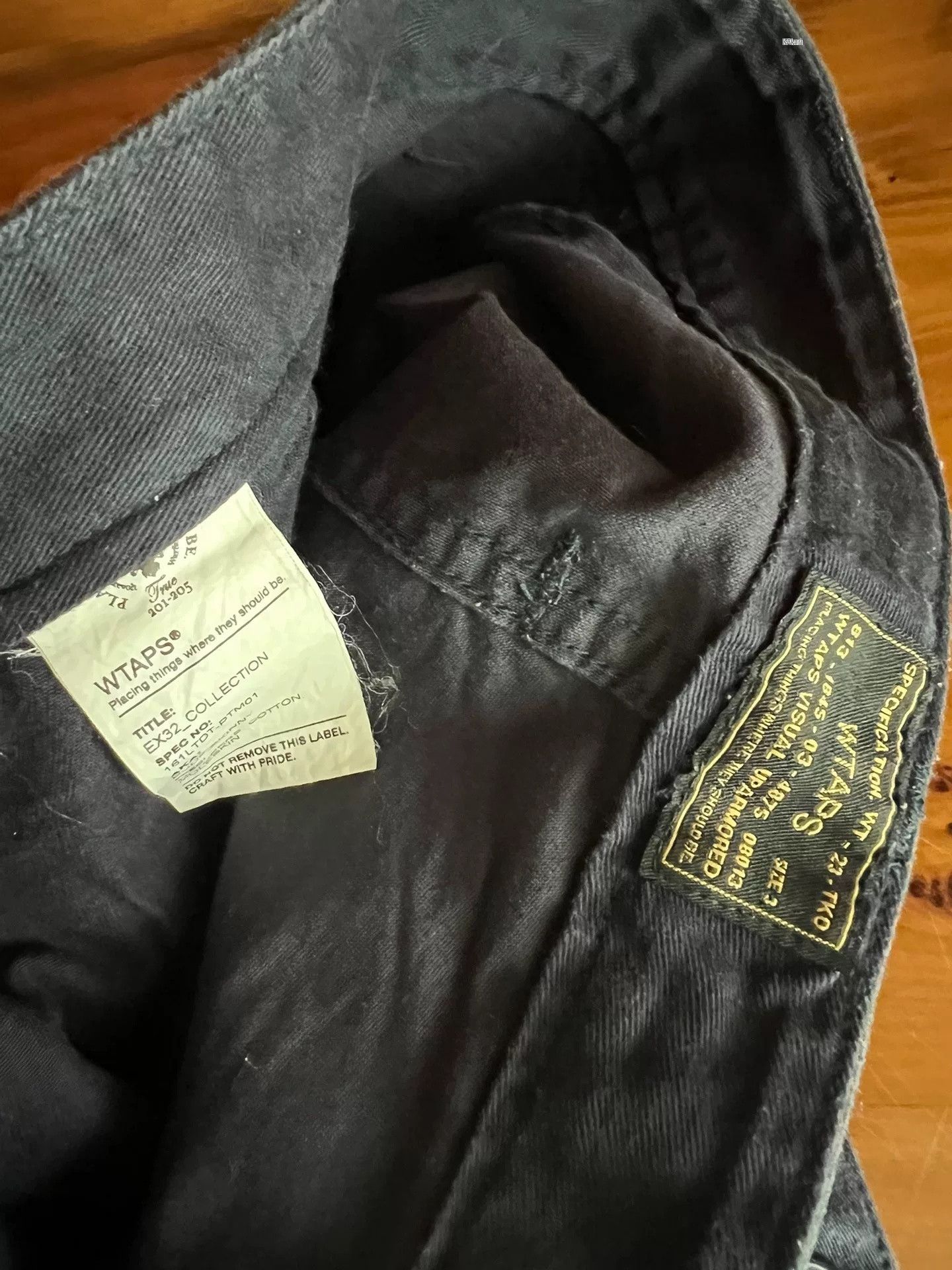 Wtaps WTAPS Skinny Indigo Dyed Cargo Pants Size US 26 / EU 42 - 8 Thumbnail