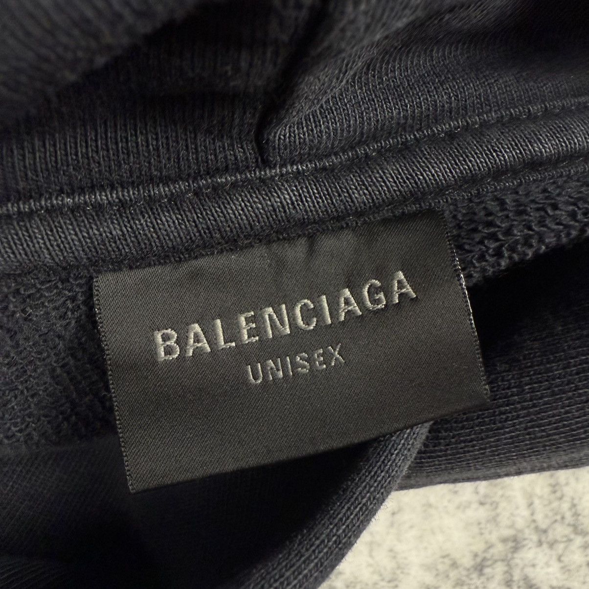 Balenciaga Balenciaga DIY Metal Outline ‘Black’ Hoodie Size US M / EU 48-50 / 2 - 6 Thumbnail