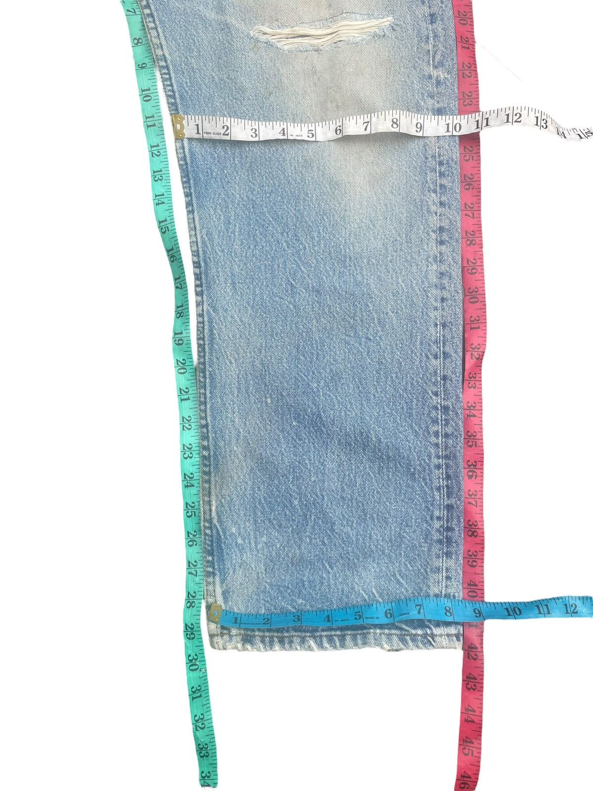 Levi's Vintage 1986 Levis 501 Single R Distresed Size US 38 / EU 54 - 15 Thumbnail