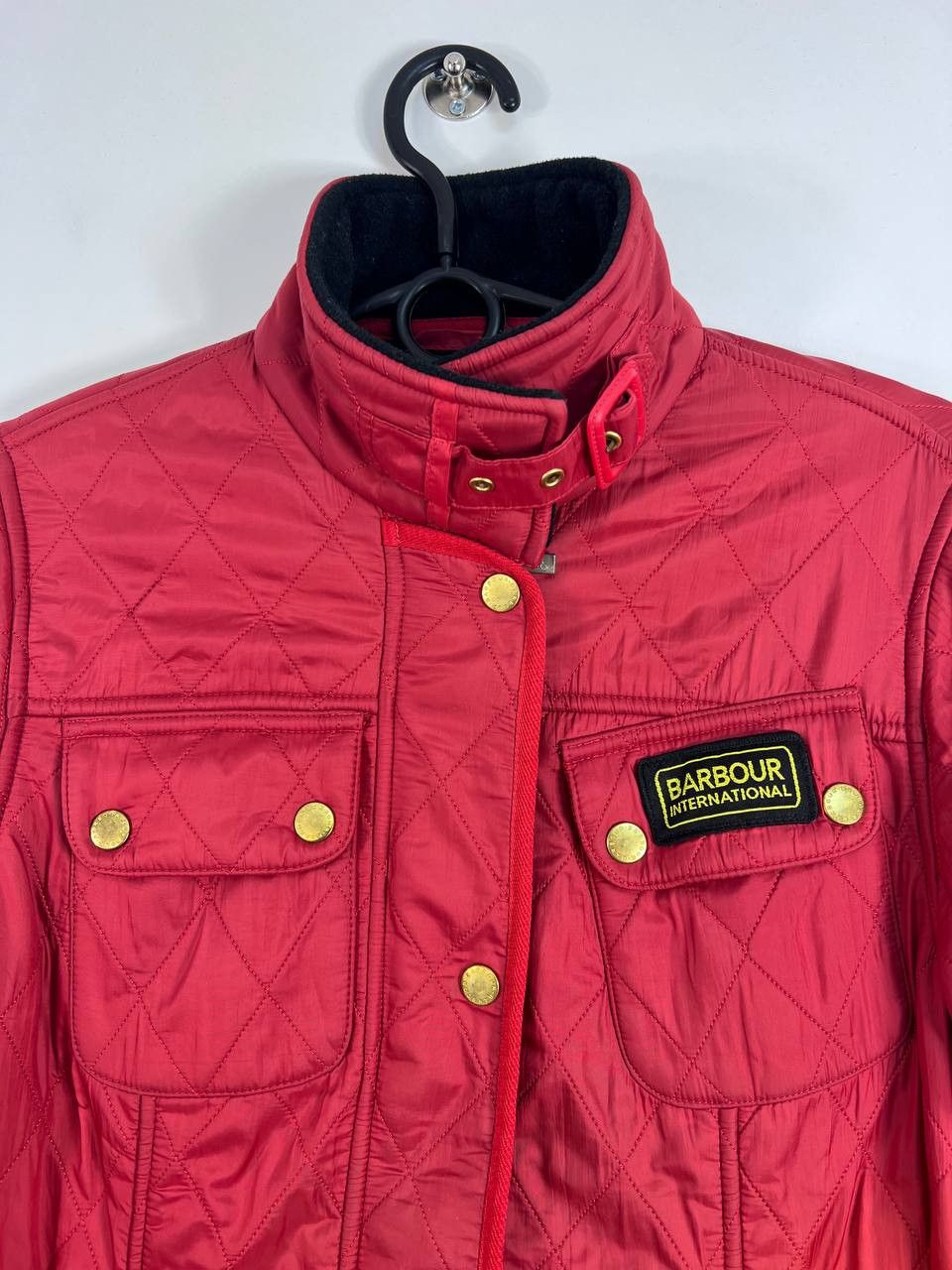 Barbour Barbour International Quilted Jacket Belted Womens Size 38 Size M / US 6-8 / IT 42-44 - 2 Thumbnail