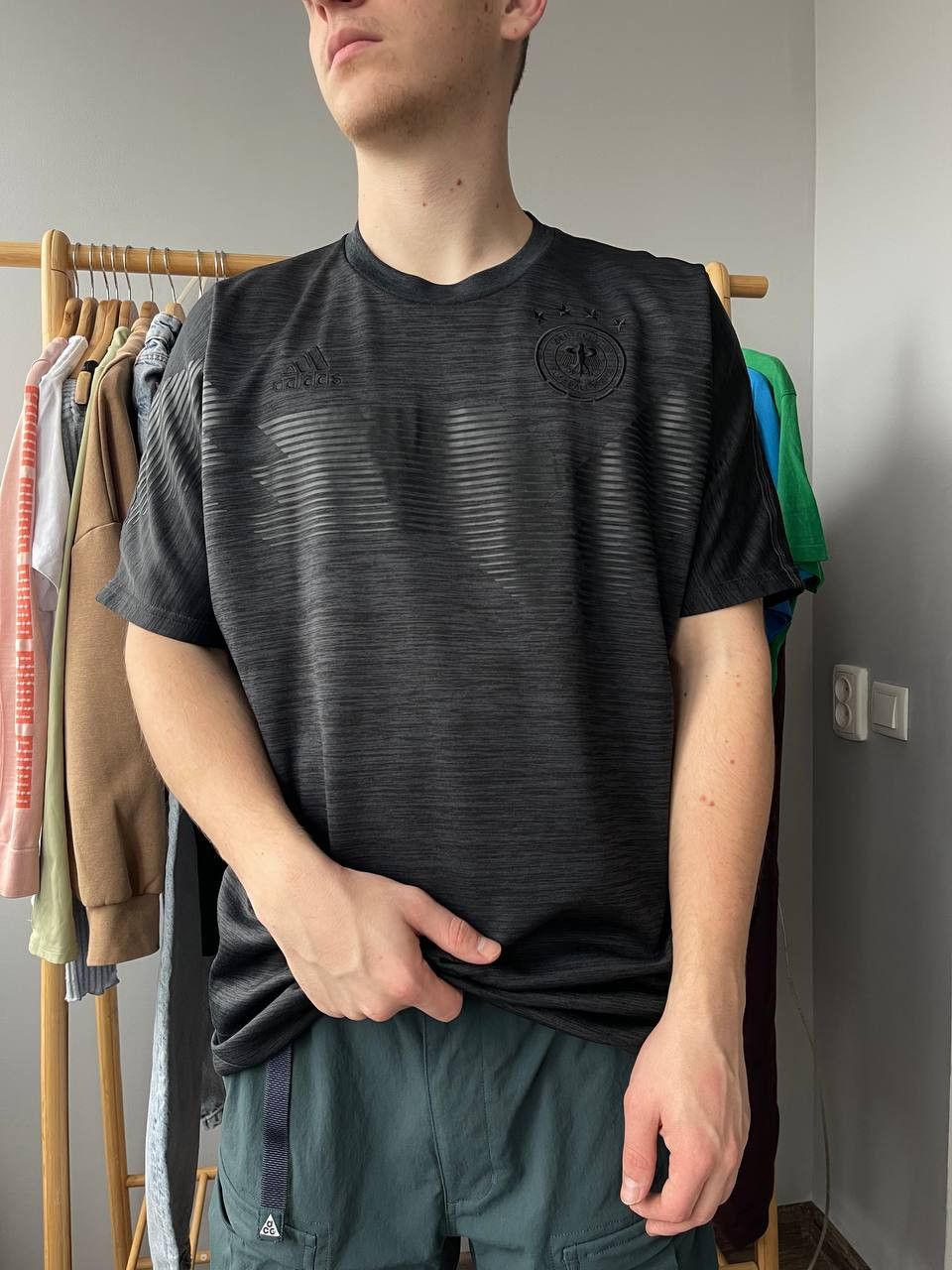Adidas adidas deutscher vintage tee 90s Size US M / EU 48-50 / 2 - 1 Thumbnail