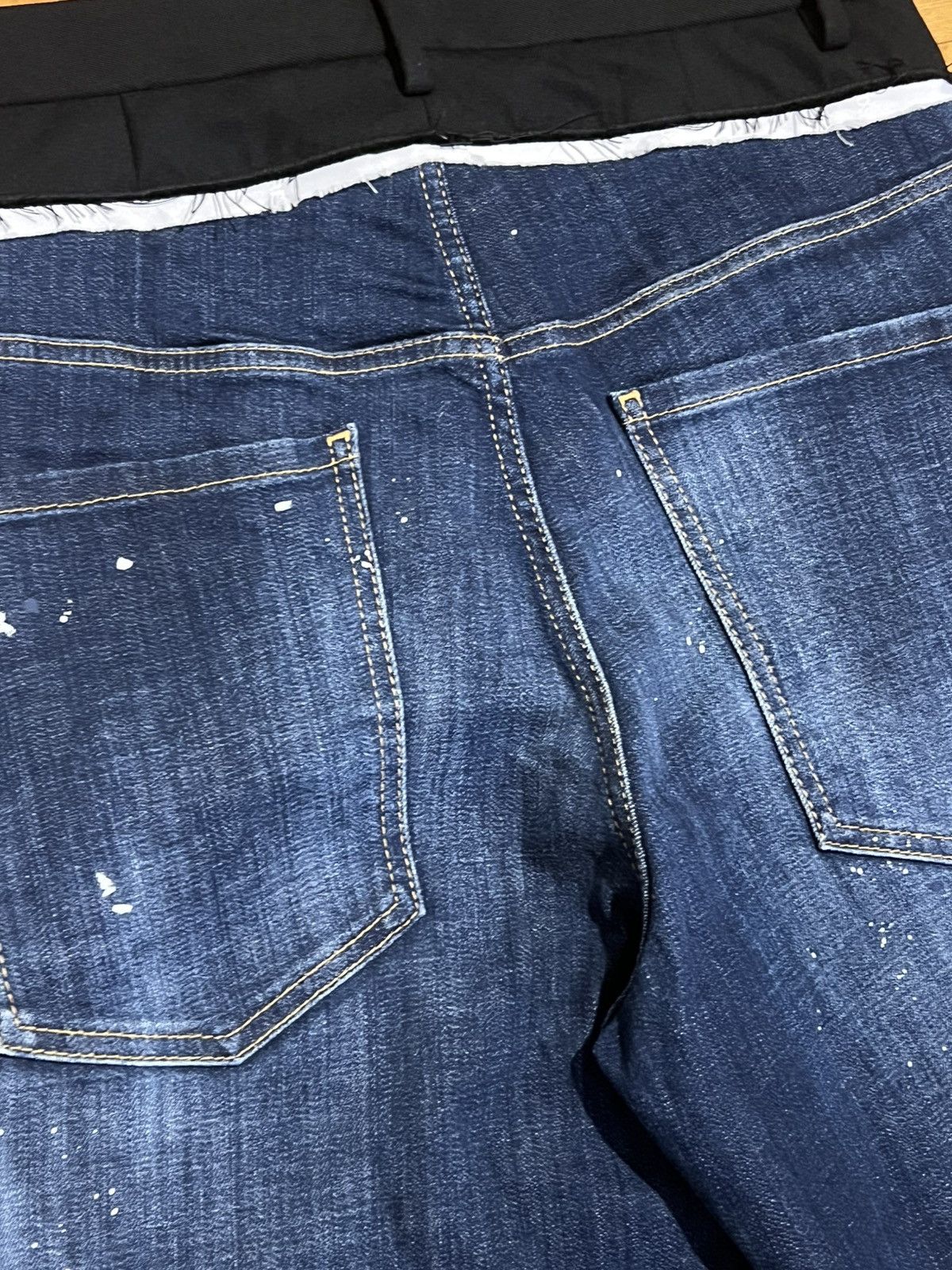 Dsquared2 DSQUARED2 Mid-Rise Straight-Leg Jeans Size US 30 / EU 46 - 16 Thumbnail
