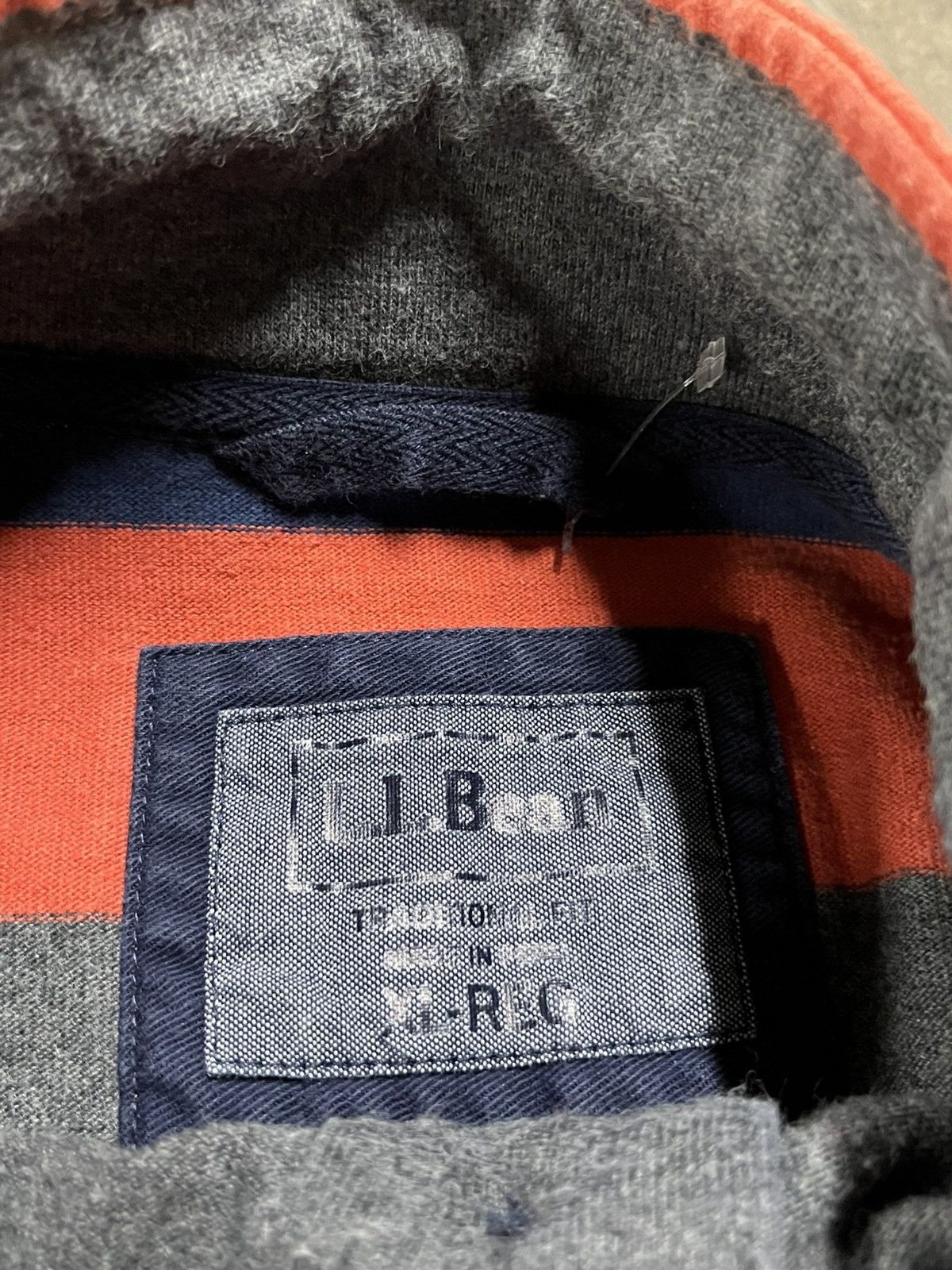L.L. Bean × Vintage LL bean stripped rugby shirt vintage streetwear preppy rare Size US XL / EU 56 / 4 - 11 Thumbnail
