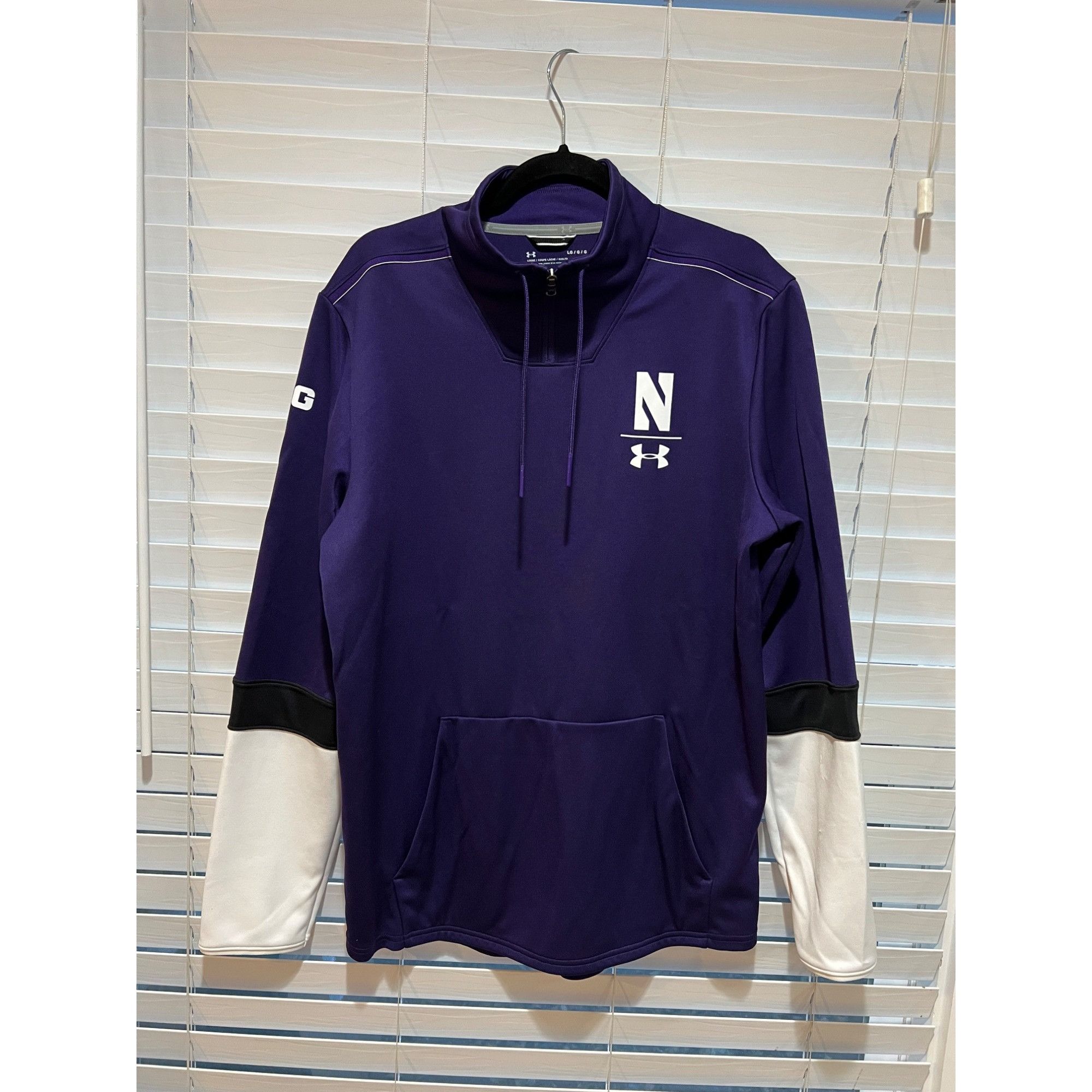 Under Armour Under Armour Northwestern Wildcats 1/4 Zip - Size L Size US L / EU 52-54 / 3 - 1 Thumbnail