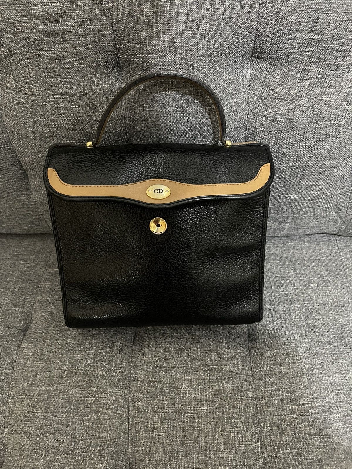Dior × Vintage Christian Dior Kelly top handle Satchel bag Size ONE SIZE - 18 Thumbnail