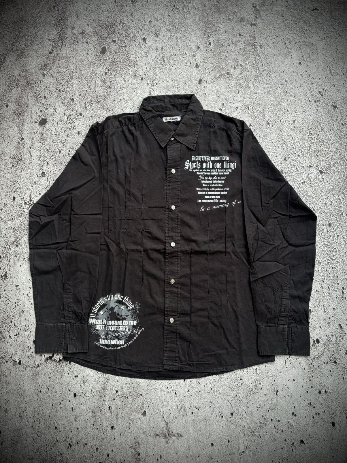 Hysteric Glamour Y2k Euphuistic Ifsix Lgb Style Shirt Size US L / EU 52-54 / 3 - 1 Thumbnail