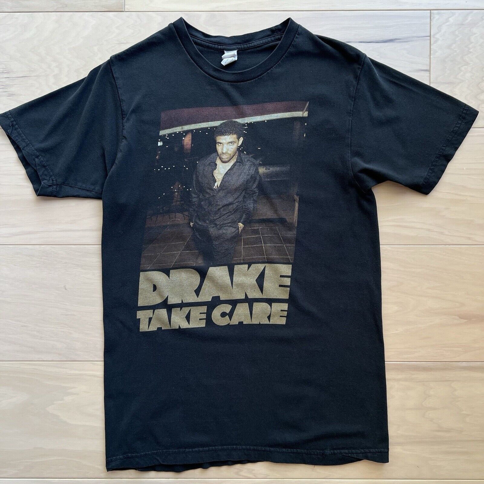 Rap Tees Drake Take Care Tour Shirt Medium Black Hip Hop Music Size US M / EU 48-50 / 2 - 2 Thumbnail