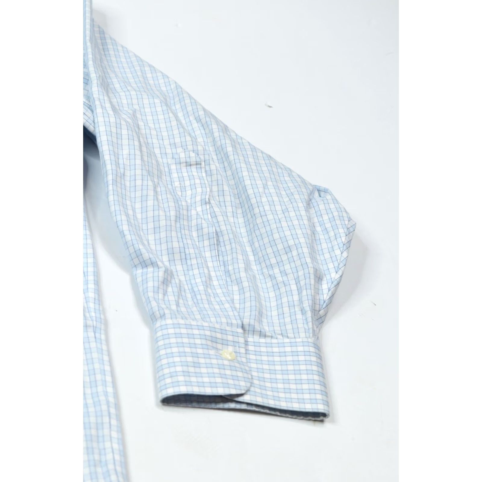 Brooks Brothers Brooks Brothers Madison Performance Shirt Blue Check Coolmax Stretch Dress Shirt Mens 18.5 Regular Long Sleeve Button-Down Collar Vintage No N/A Size US XXL / EU 58 / 5 - 7 Thumbnail