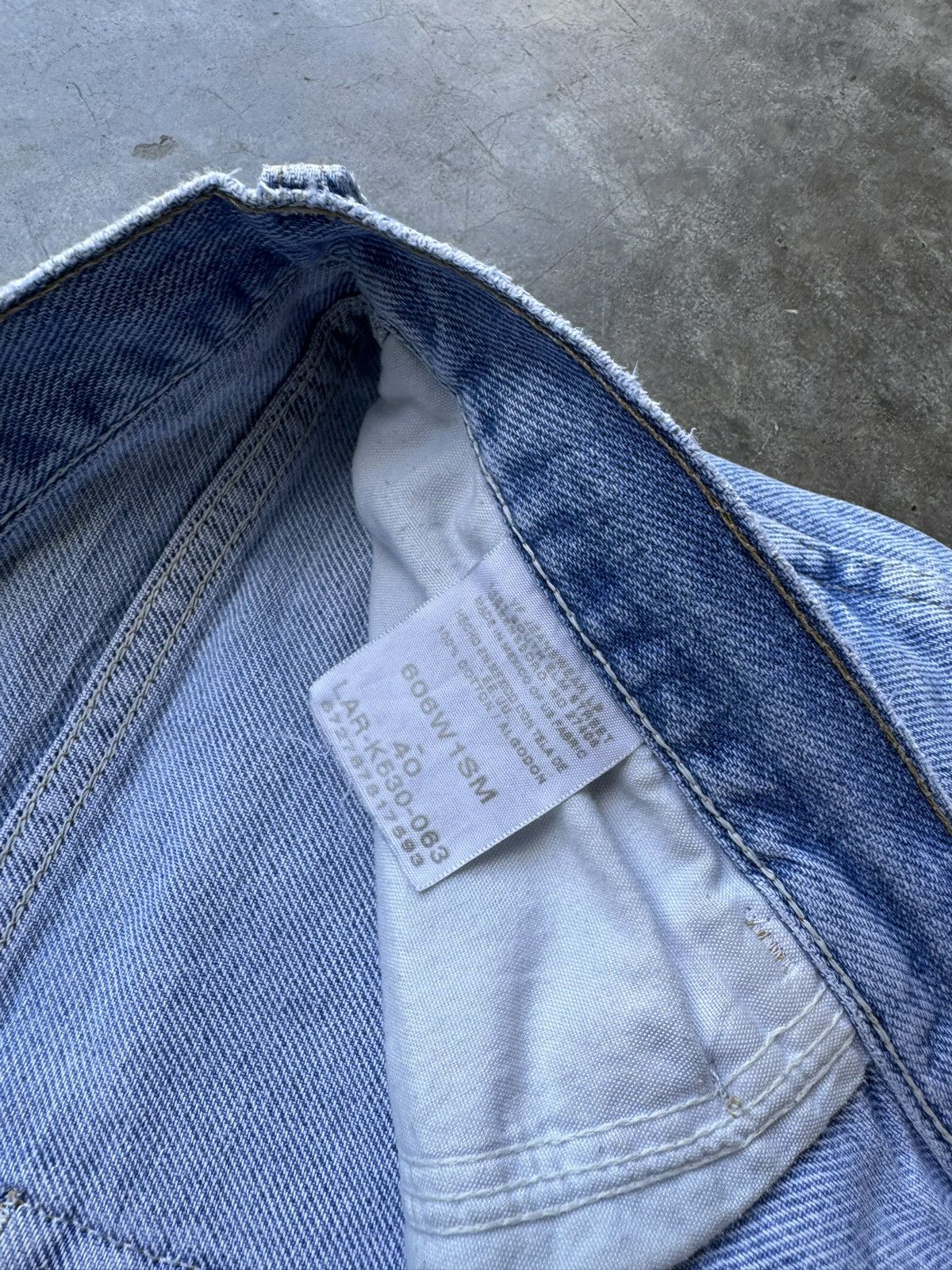 Wrangler Vintage 90’s/00’s Wrangler Light Was Baggy Denim Jean Shorts Size US 40 / EU 56 - 2 Thumbnail
