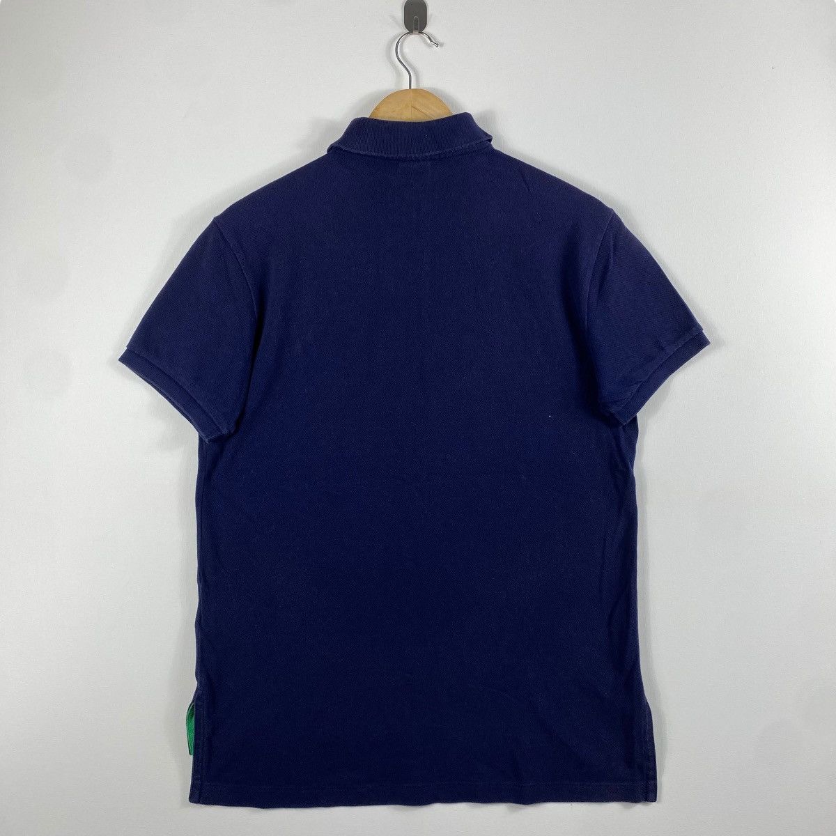 Polo Ralph Lauren × Vintage Vintage 00's POLO RALPH LAUREN Usa Flag Faded Navy Polo Size US M / EU 48-50 / 2 - 4 Thumbnail