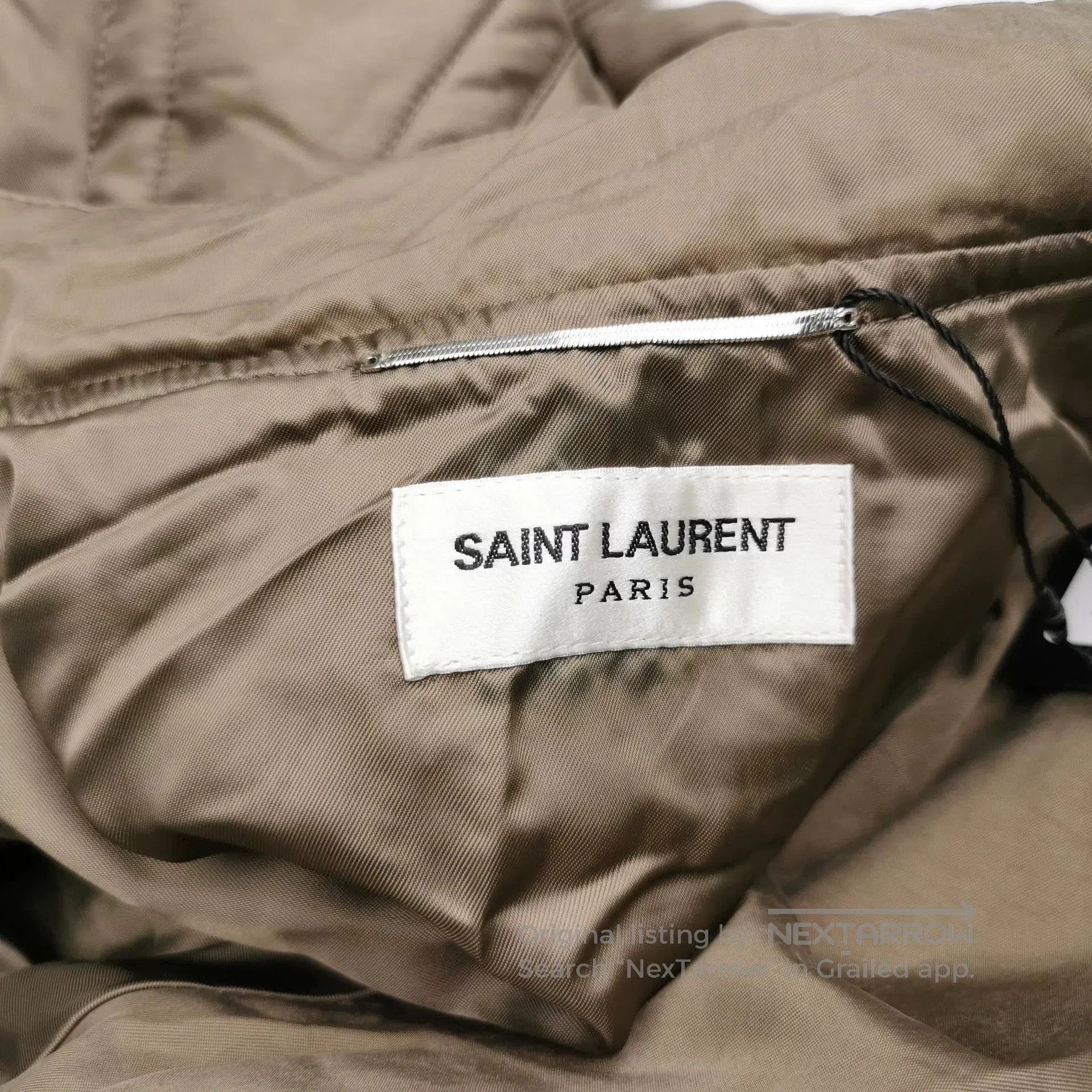 Saint Laurent Paris Saint Laurent Paris Brown Bomber Jacket. Size US S / EU 44-46 / 1 - 3 Thumbnail