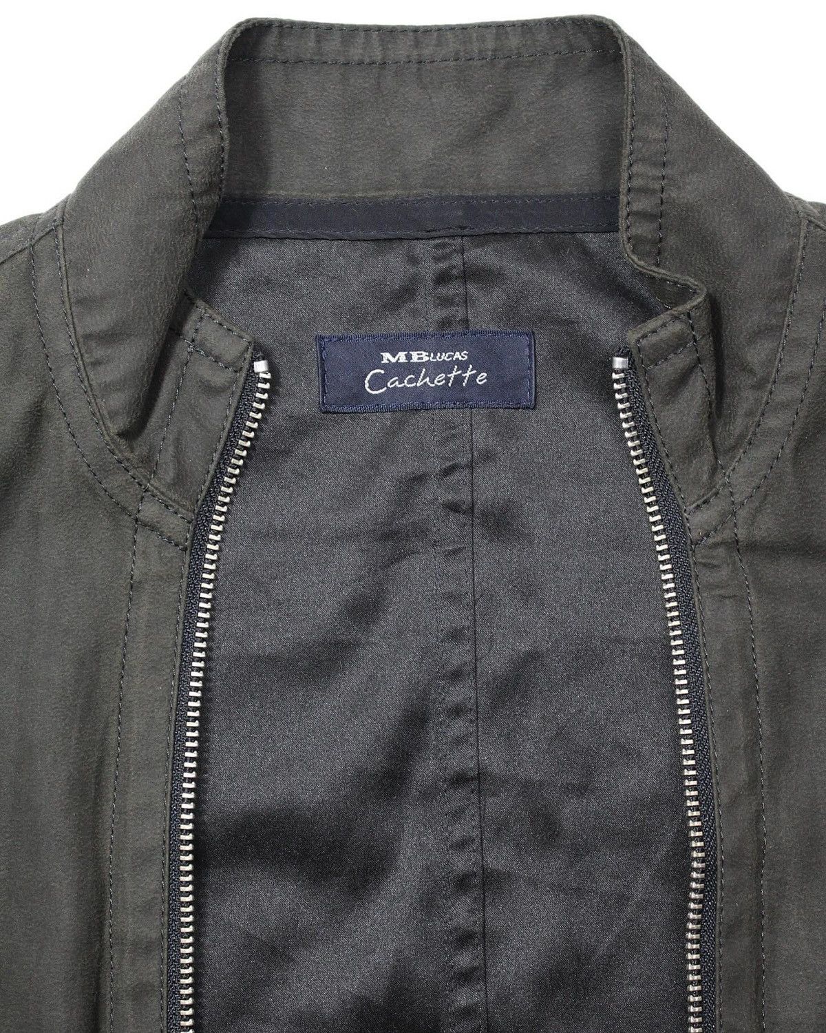 If Six Was Nine 2000S MBLUCAS CACHETTE DOUBLE ZIP UP JACKET Size S / US 4 / IT 40 - 4 Thumbnail