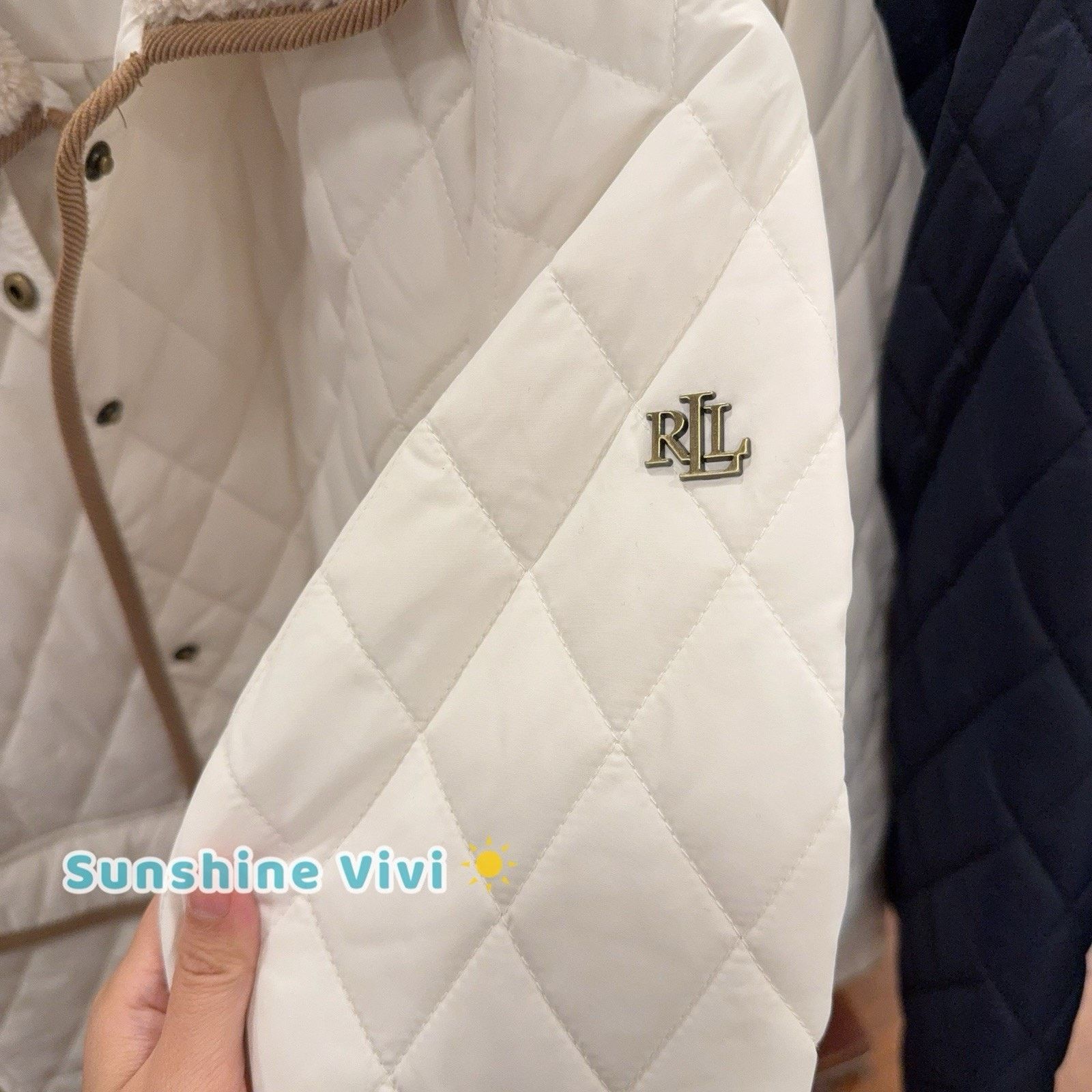 Lauren Ralph Lauren NWT Ralph Lauren Polo Women Quilted Jacket Chalk medium Size M / US 6-8 / IT 42-44 - 8 Thumbnail