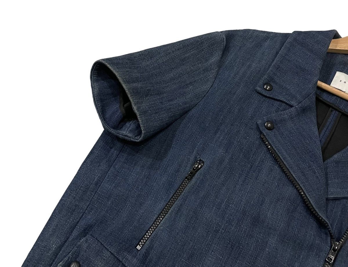 Sandro Vintage Sandro Double Collar Short Sleeve Jacket Size US M / EU 48-50 / 2 - 7 Thumbnail